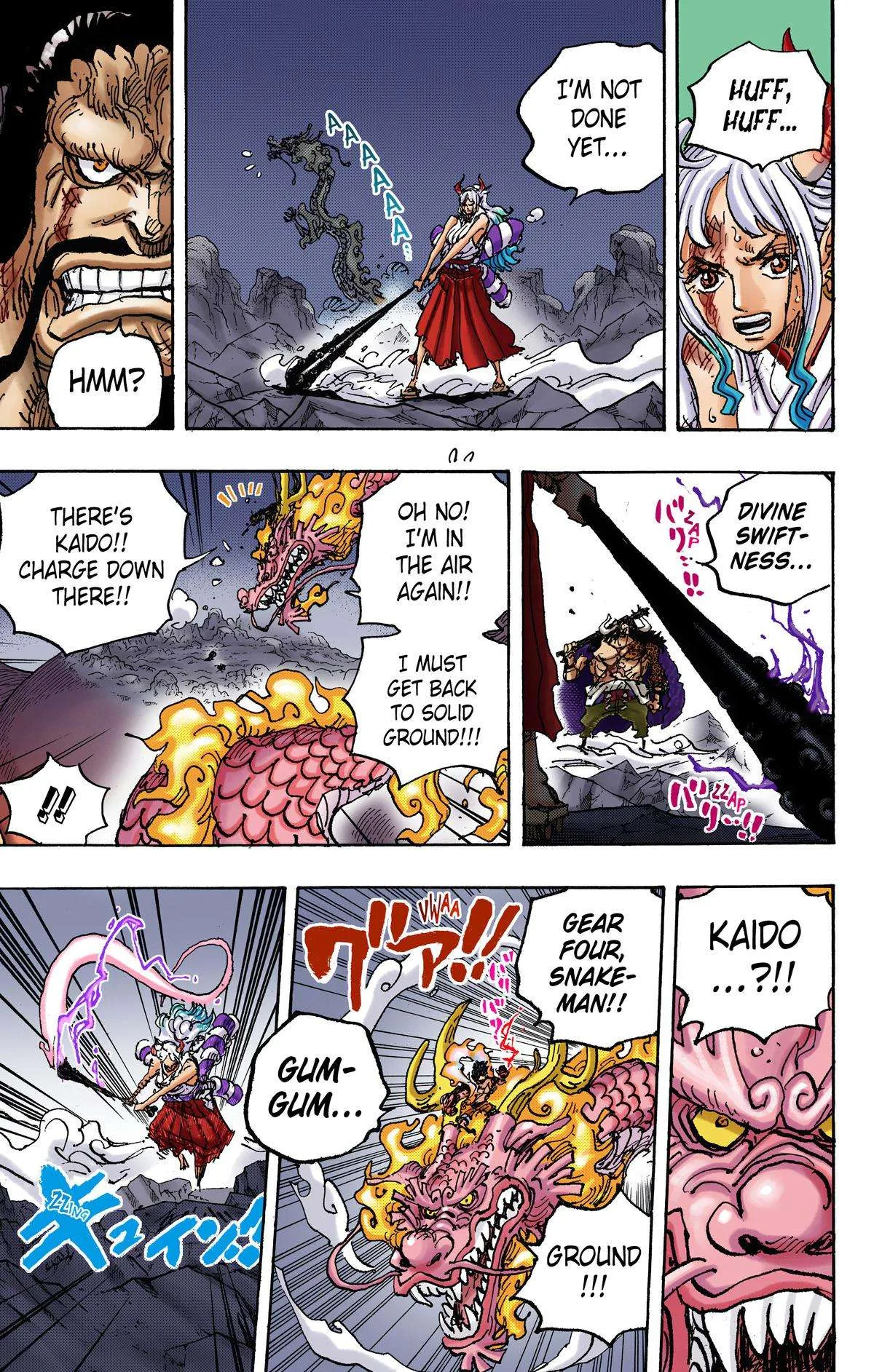 One Piece - Colored Chapter 1025 page 12