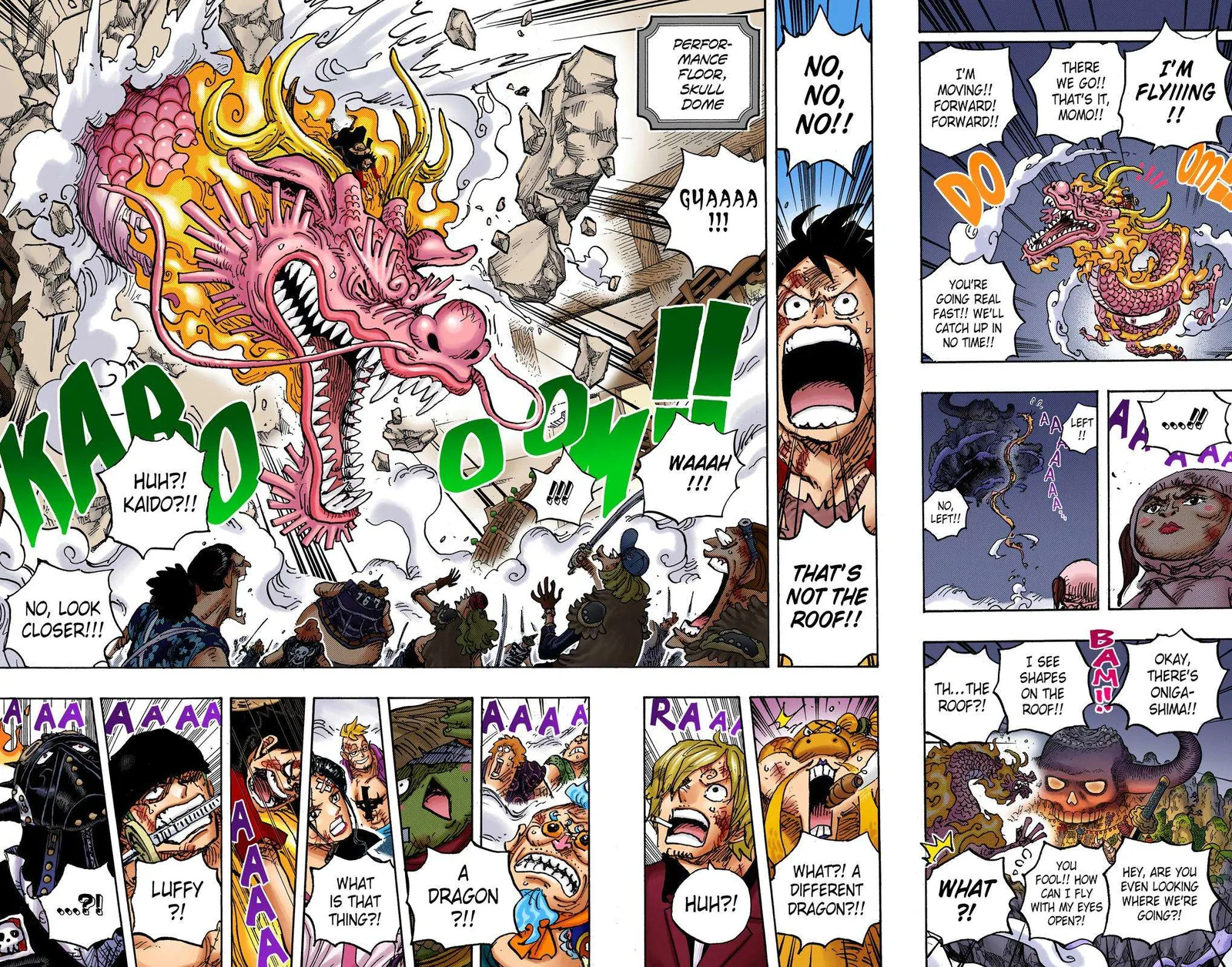 One Piece - Colored Chapter 1025 page 8