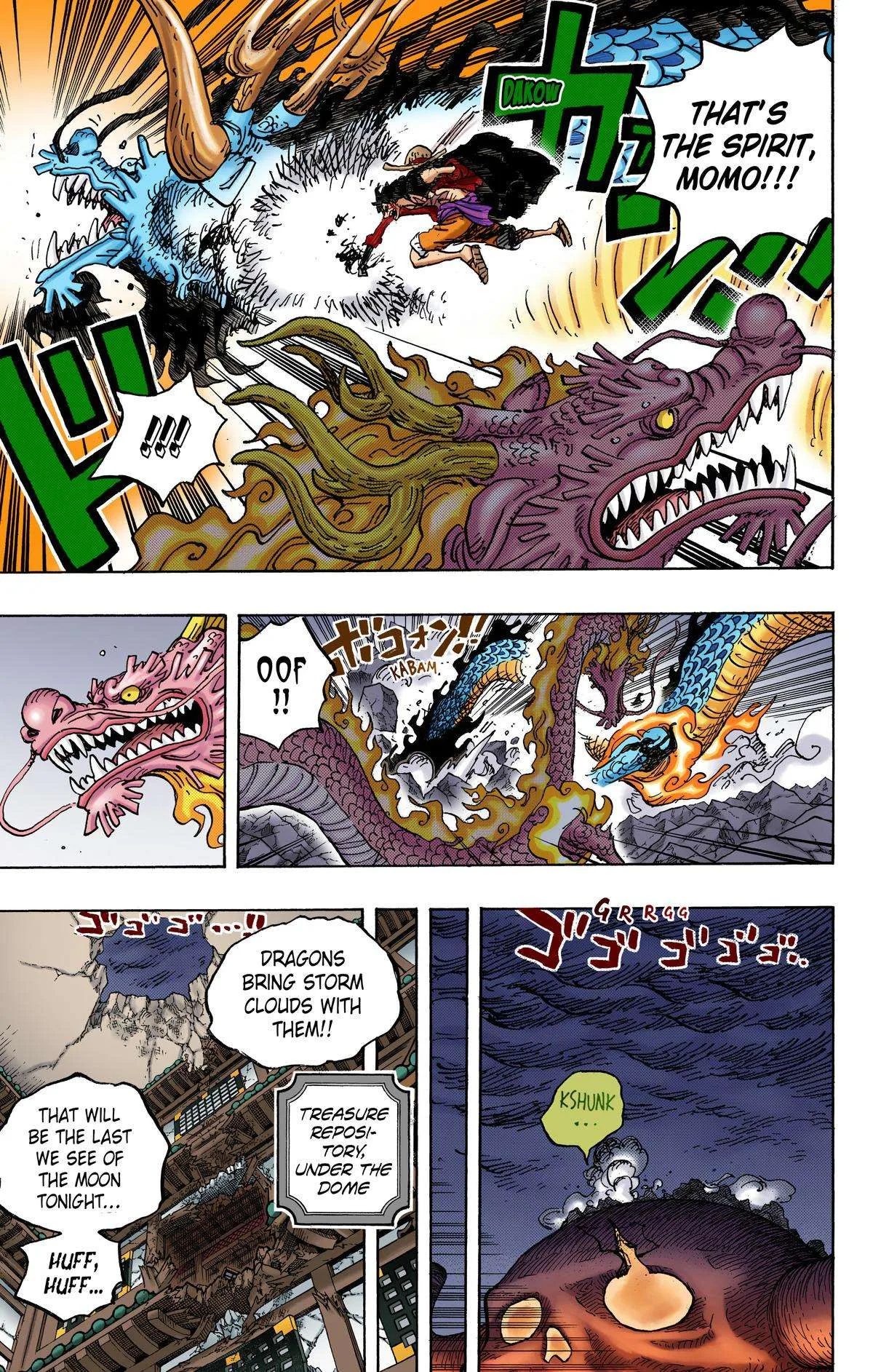 One Piece - Colored Chapter 1026 page 14
