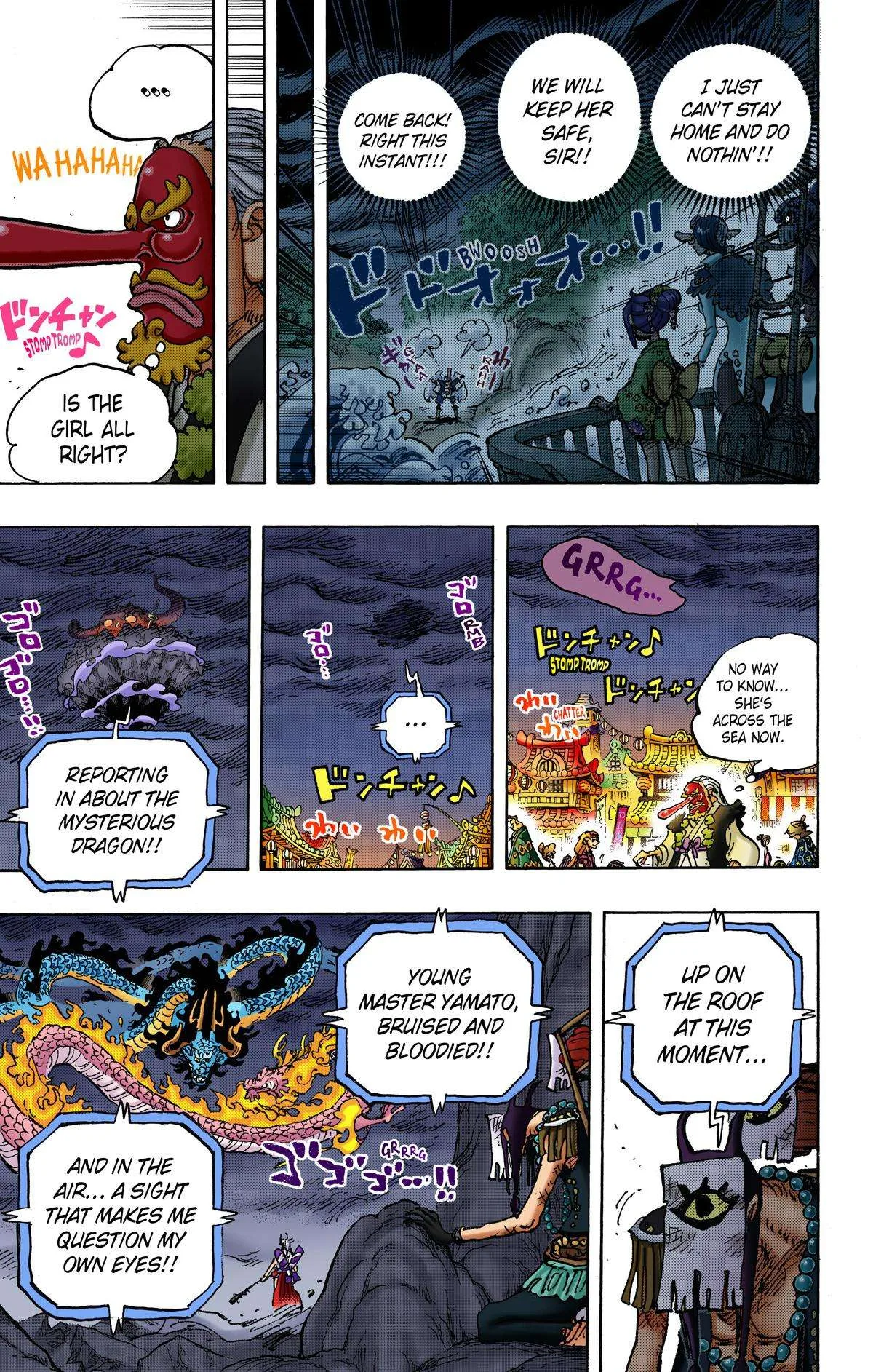 One Piece - Colored Chapter 1026 page 8