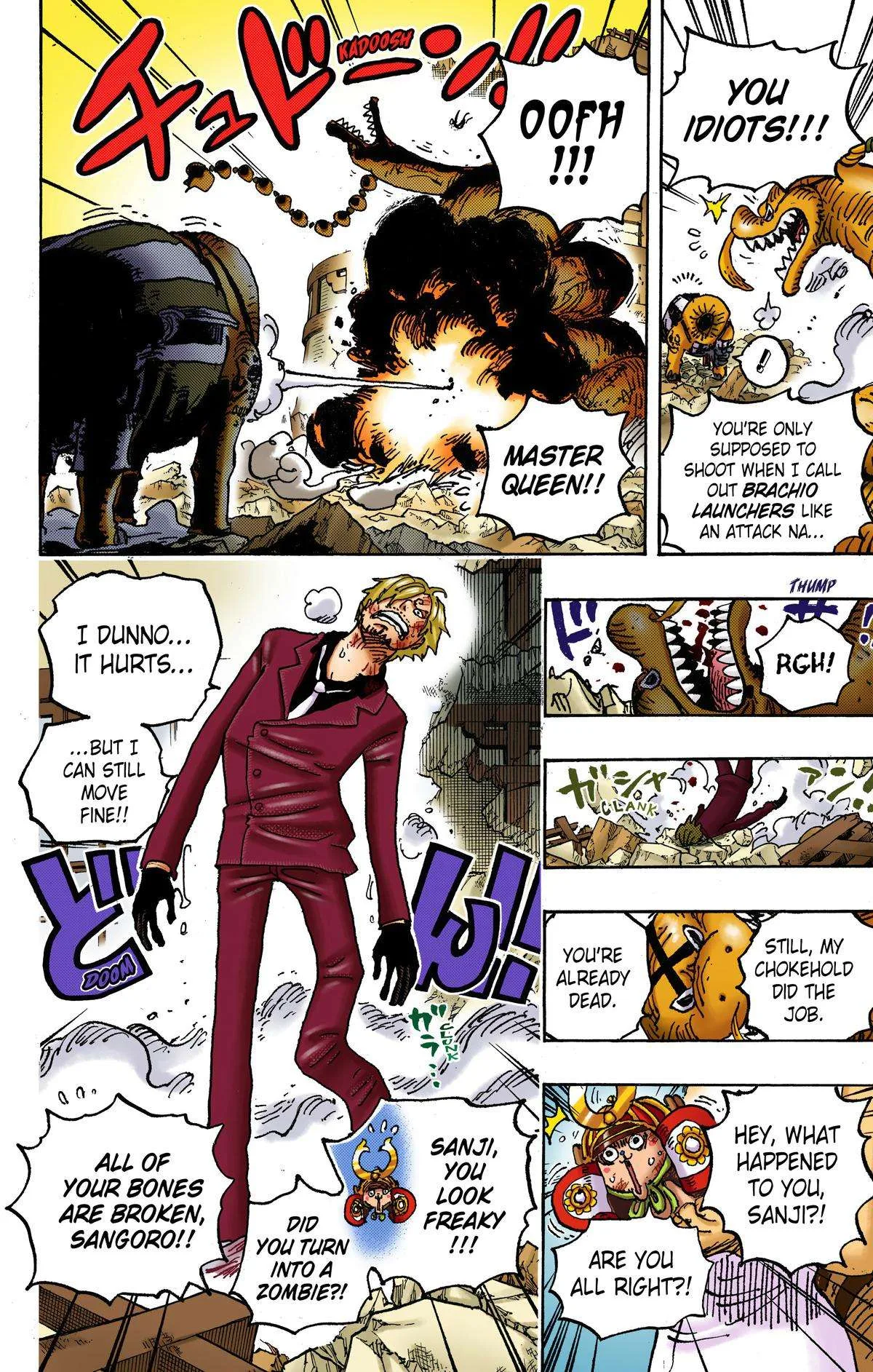 One Piece - Colored Chapter 1028 page 16