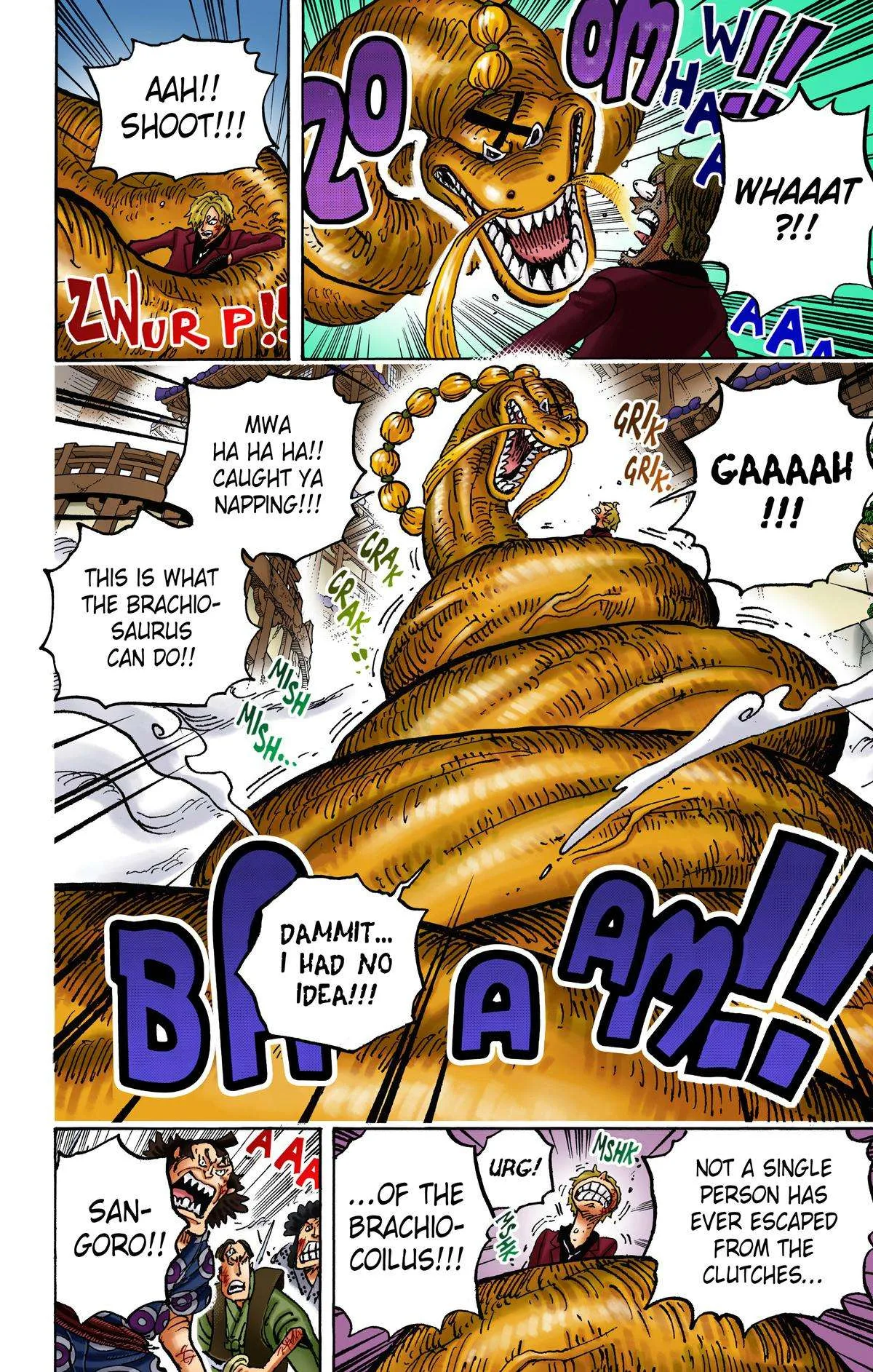 One Piece - Colored Chapter 1028 page 14