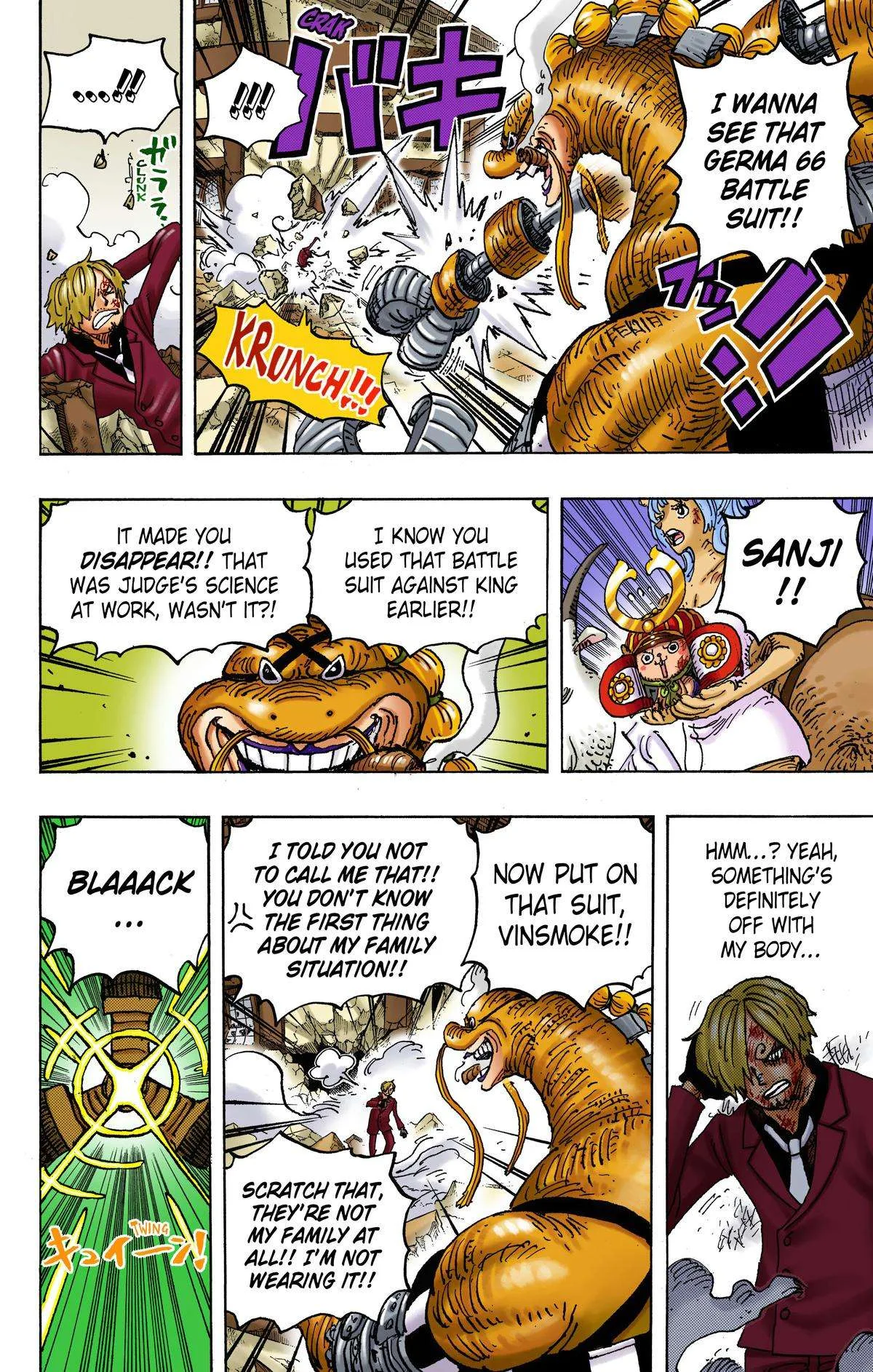 One Piece - Colored Chapter 1028 page 10