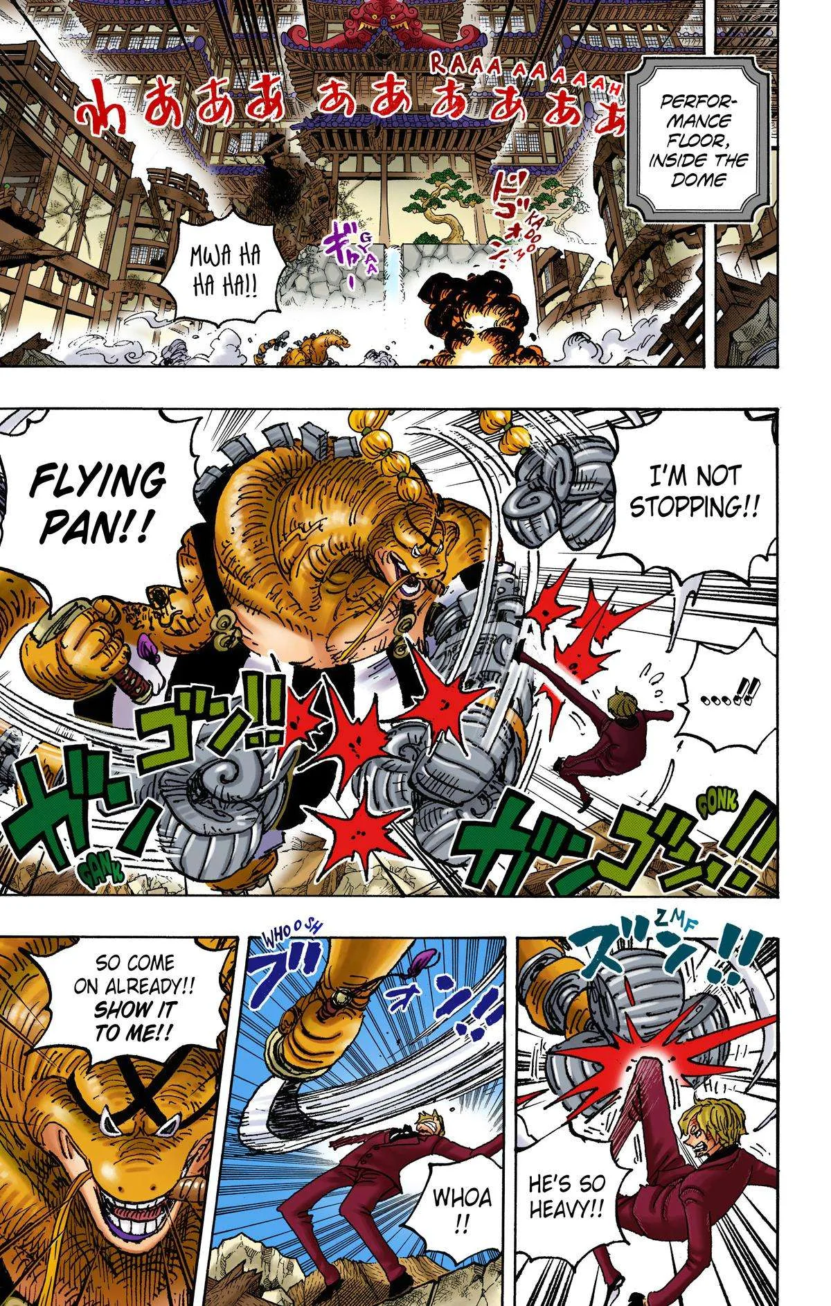 One Piece - Colored Chapter 1028 page 9