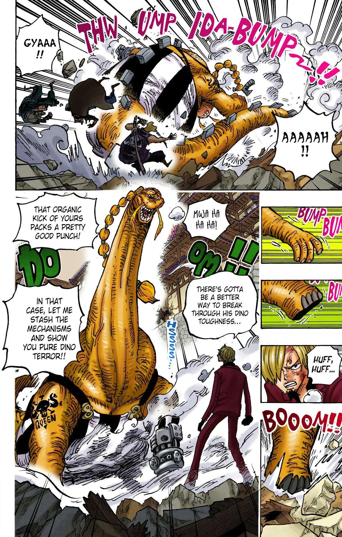 One Piece - Colored Chapter 1028 page 12