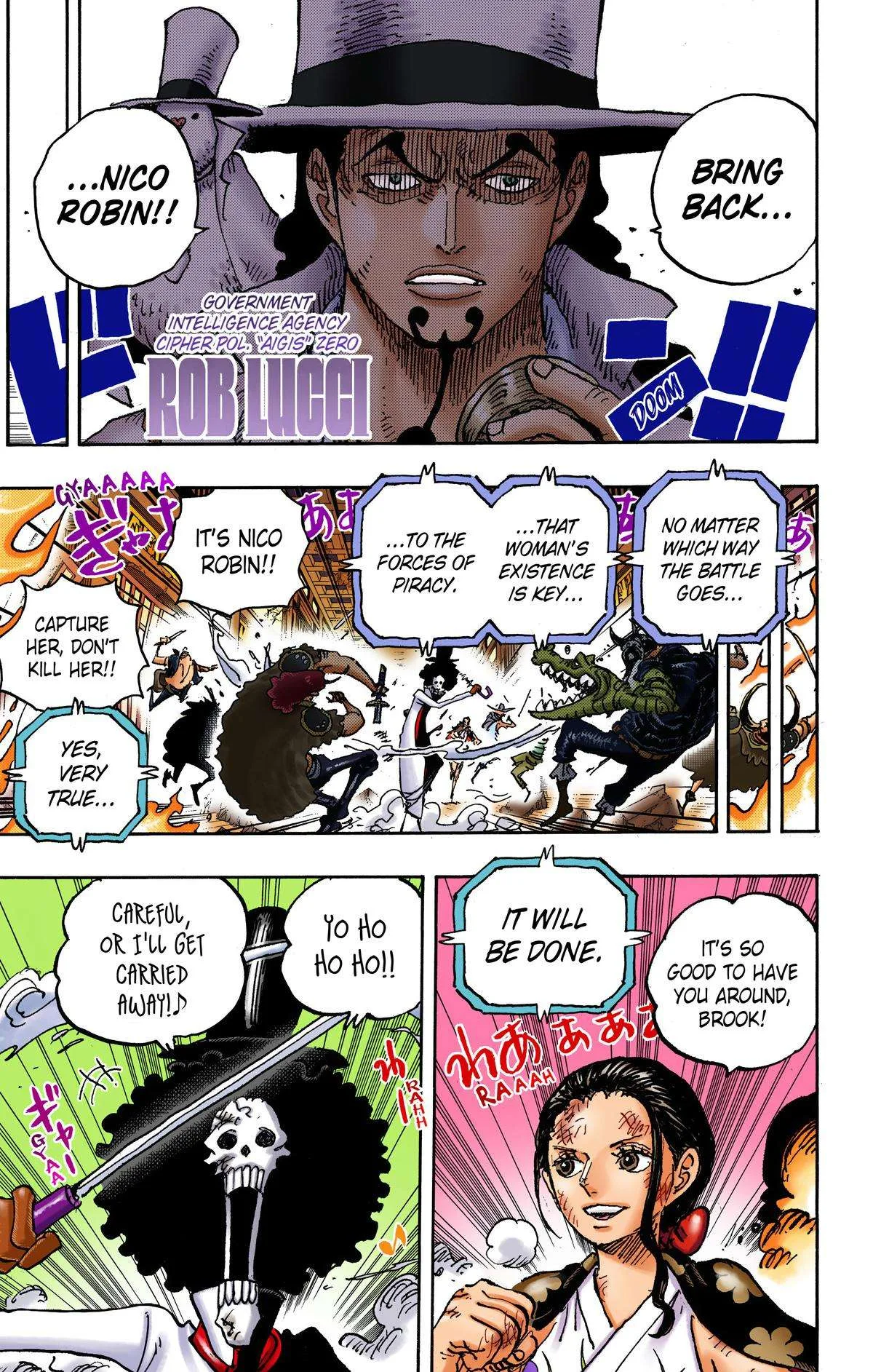 One Piece - Colored Chapter 1028 page 5