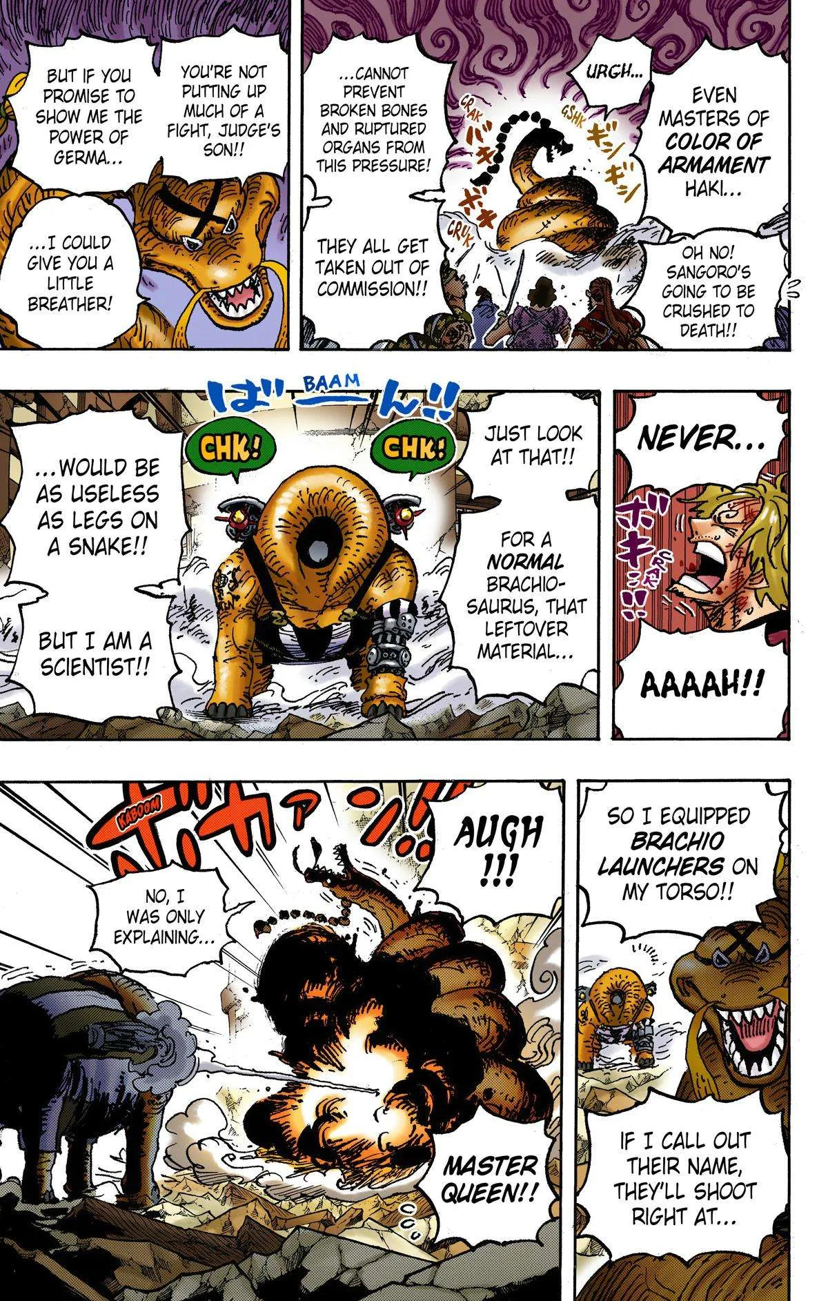 One Piece - Colored Chapter 1028 page 15