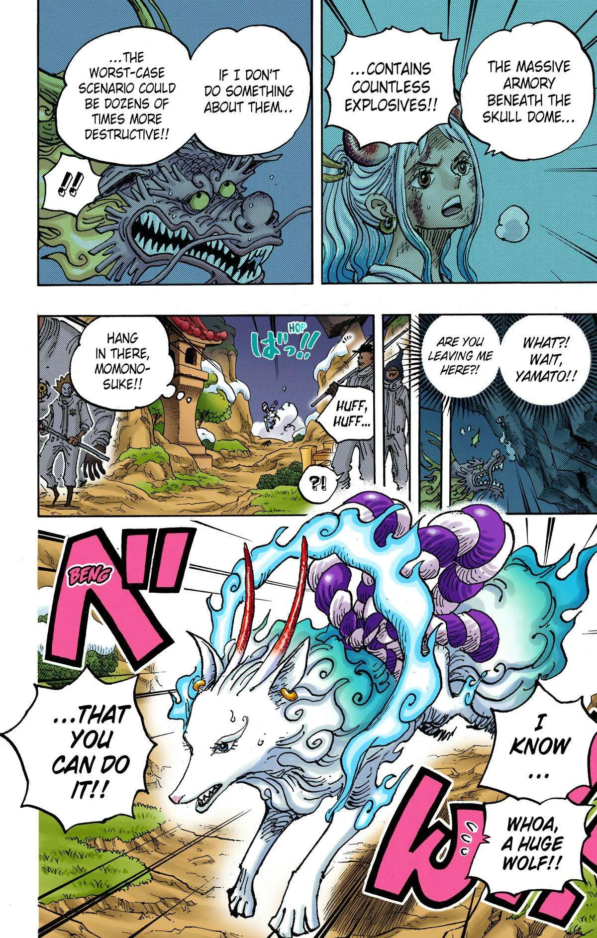 One Piece - Colored Chapter 1028 page 8