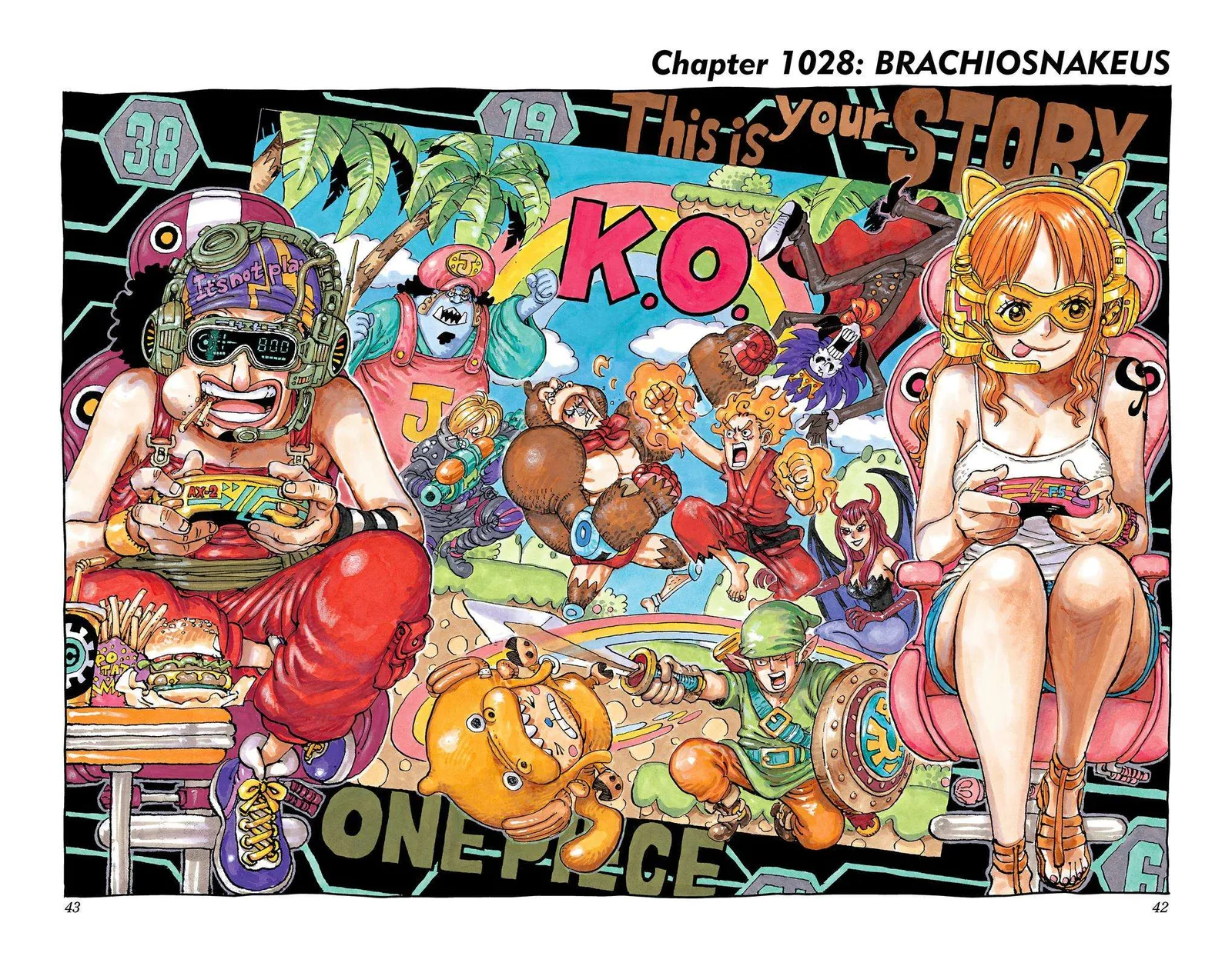 One Piece - Colored Chapter 1028 page 1