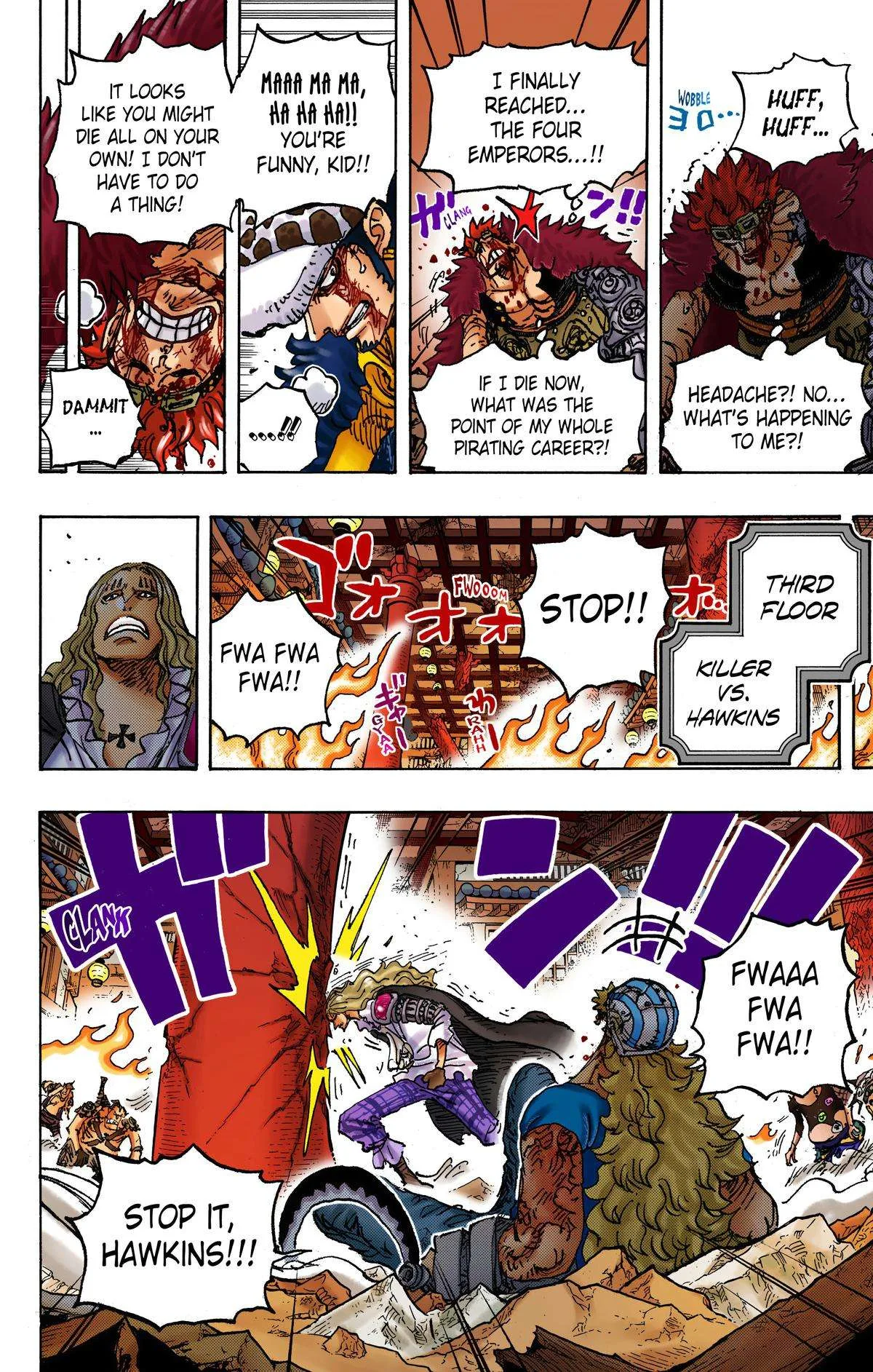 One Piece - Colored Chapter 1029 page 8