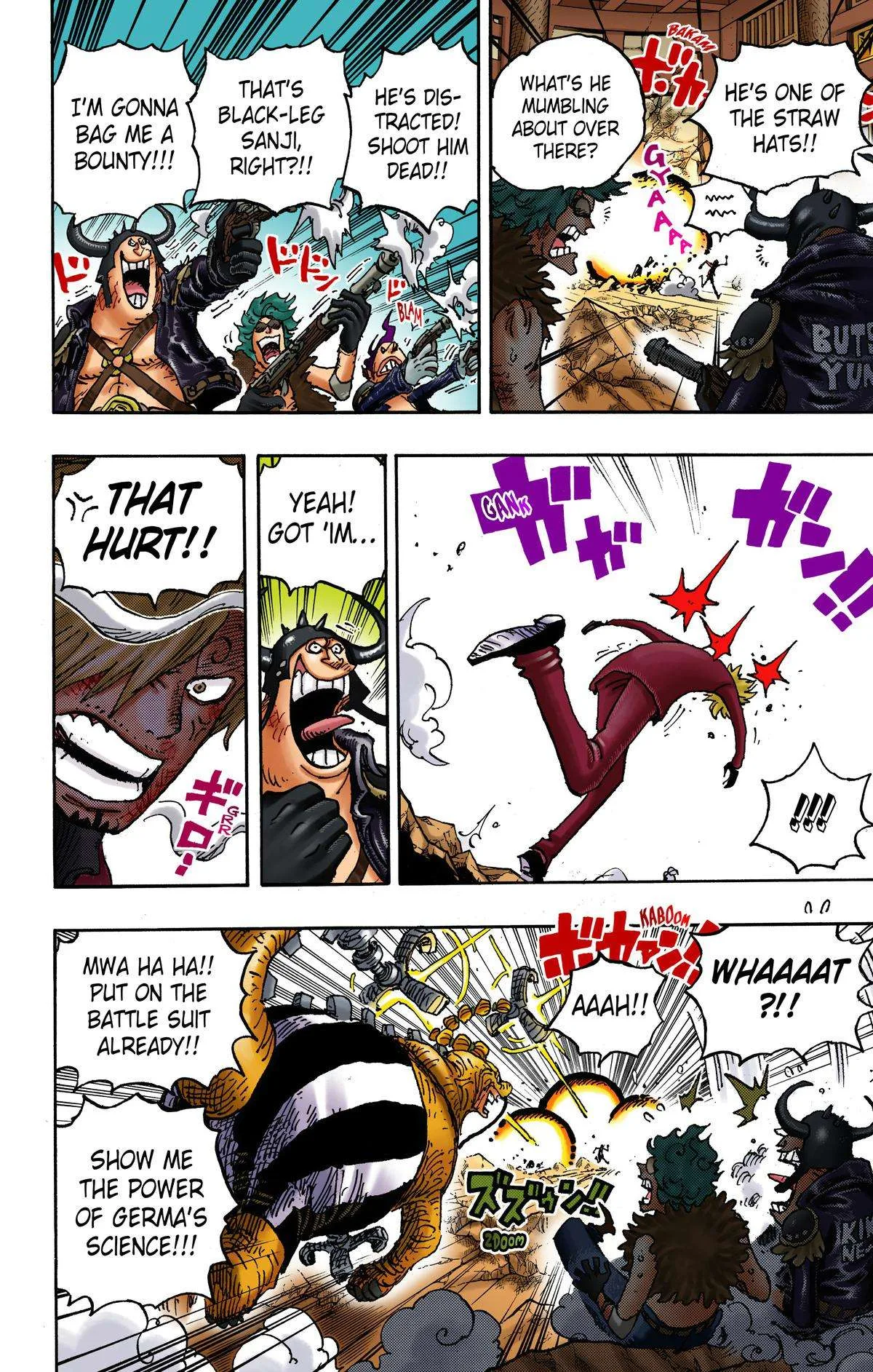 One Piece - Colored Chapter 1029 page 4