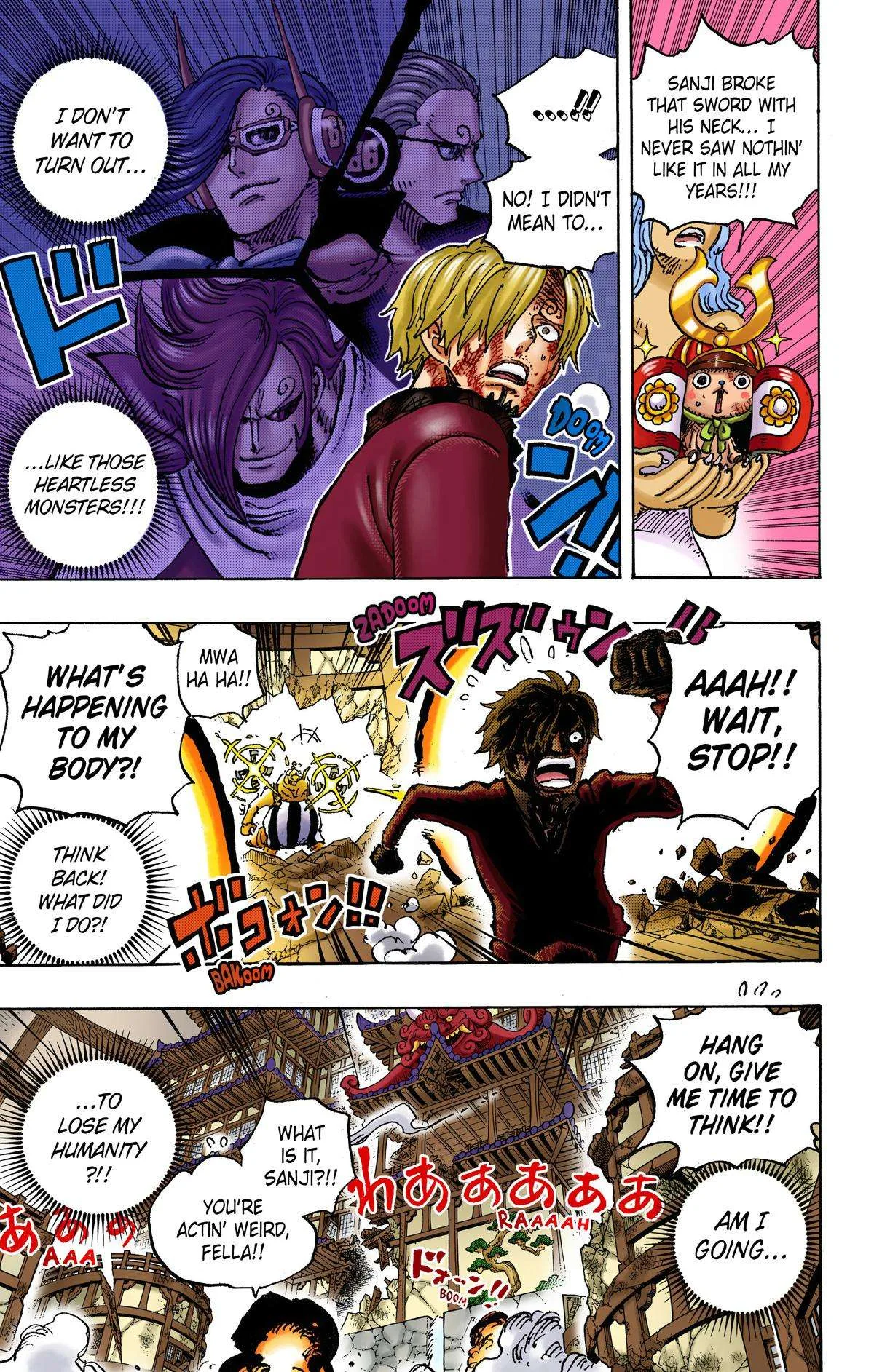 One Piece - Colored Chapter 1029 page 3