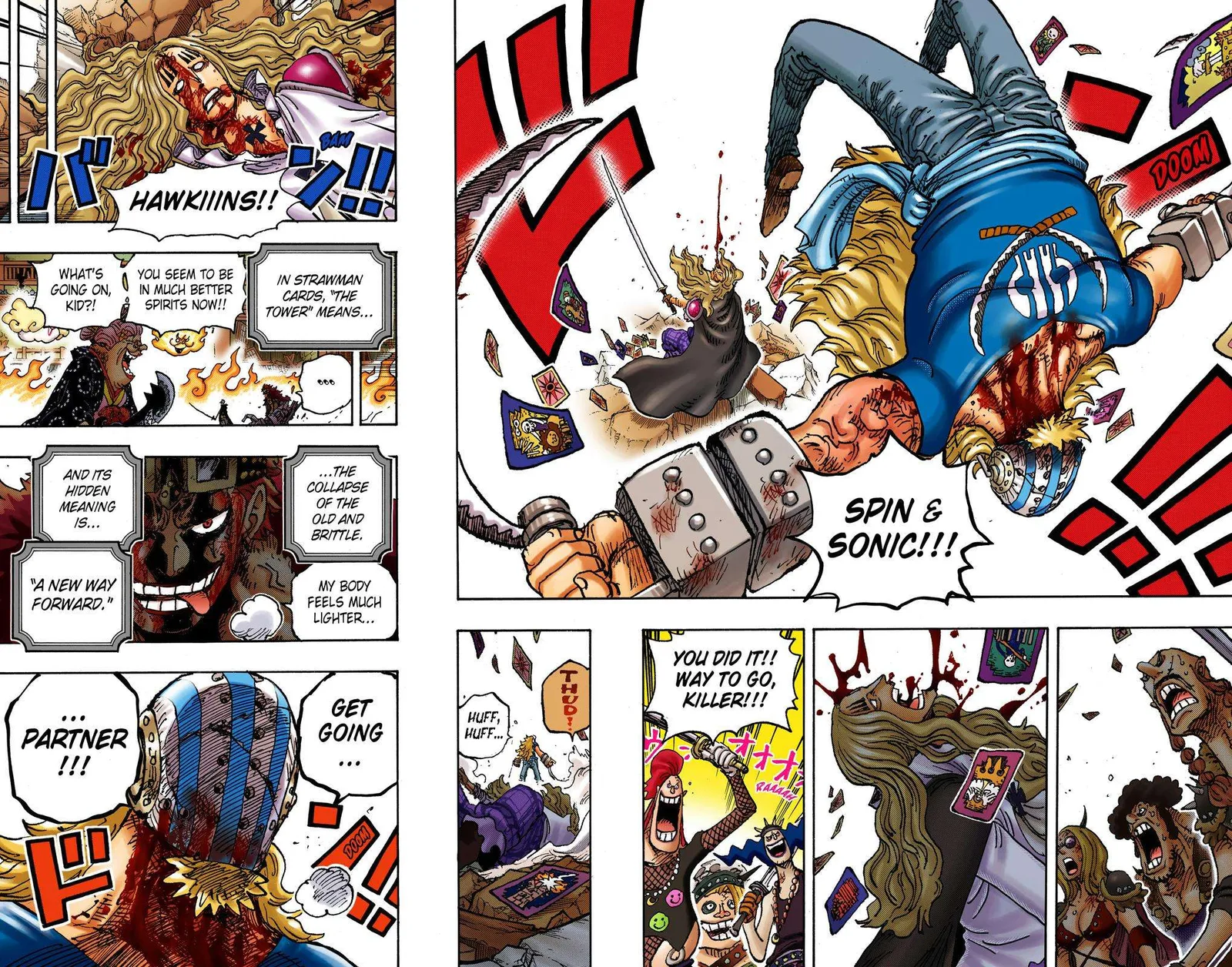 One Piece - Colored Chapter 1029 page 14
