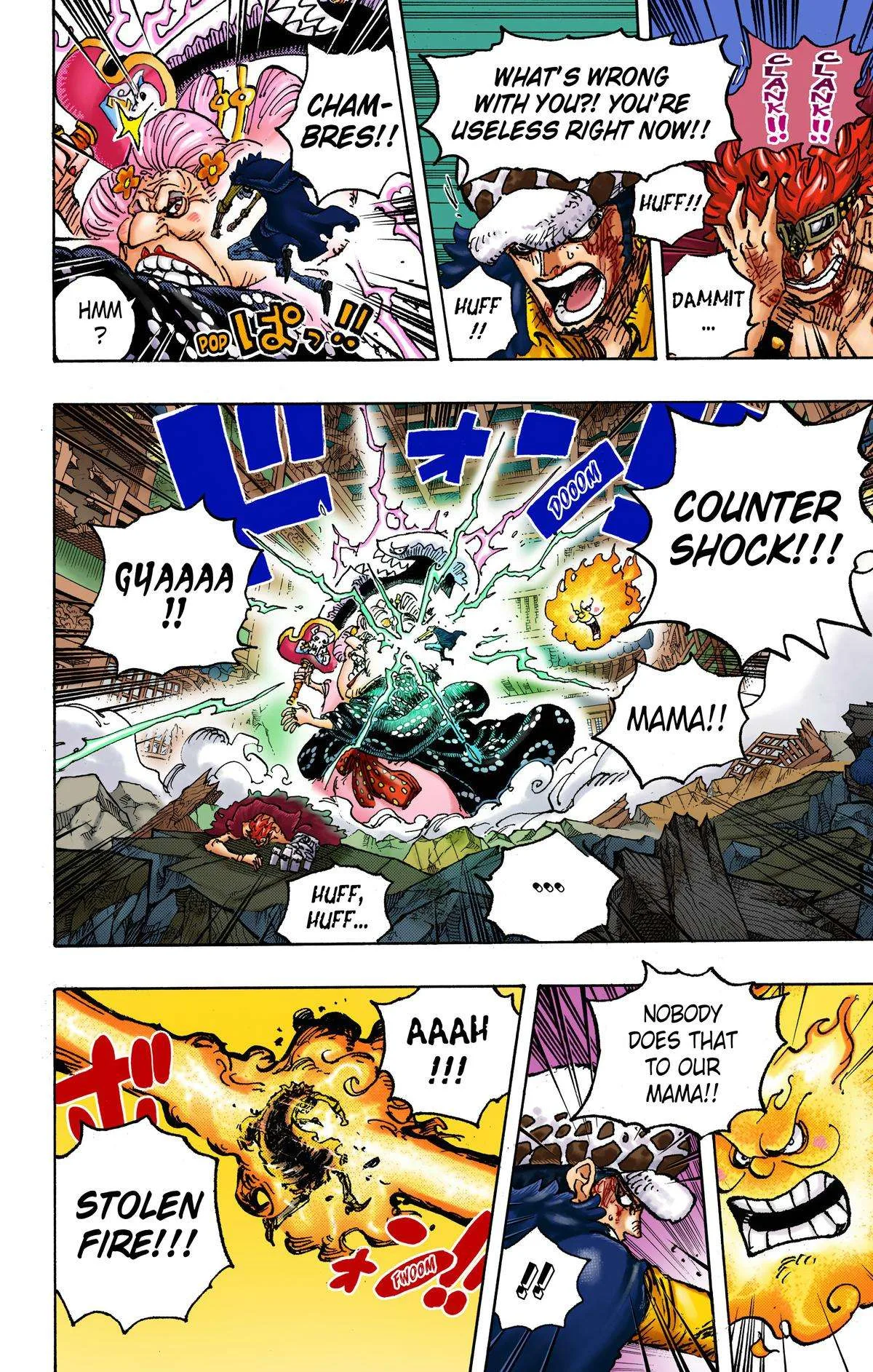 One Piece - Colored Chapter 1029 page 6