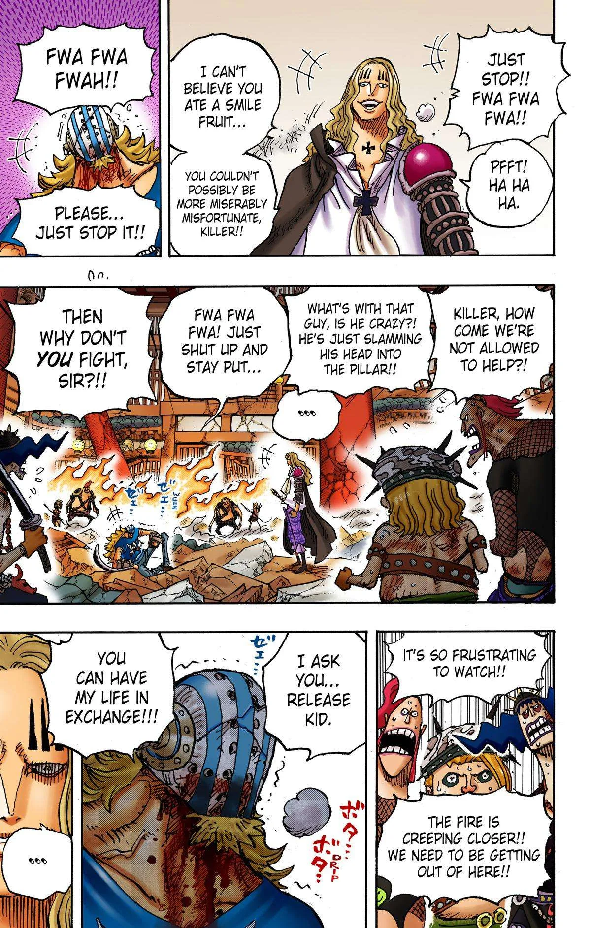 One Piece - Colored Chapter 1029 page 9