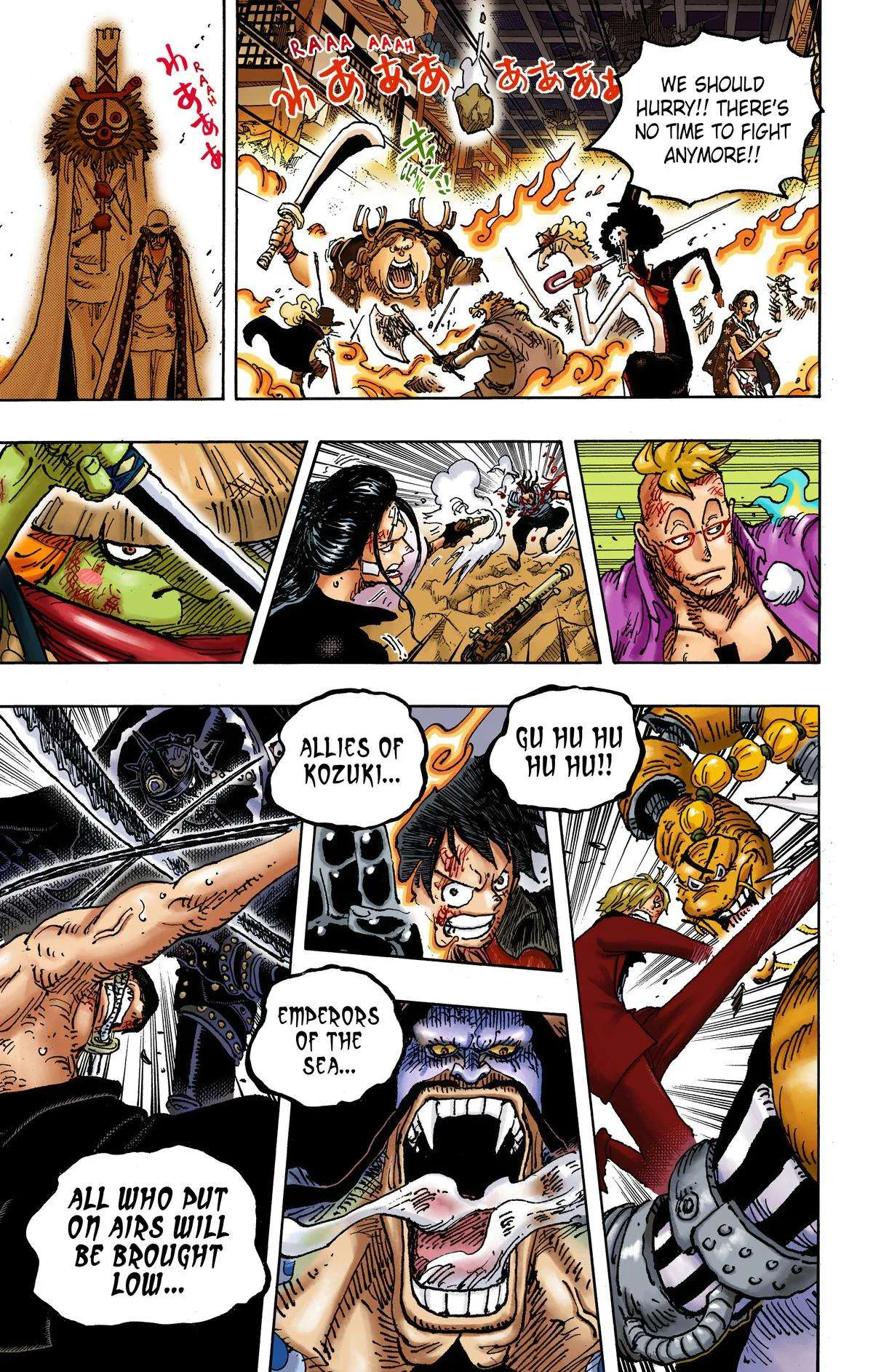 One Piece - Colored Chapter 1030 page 10