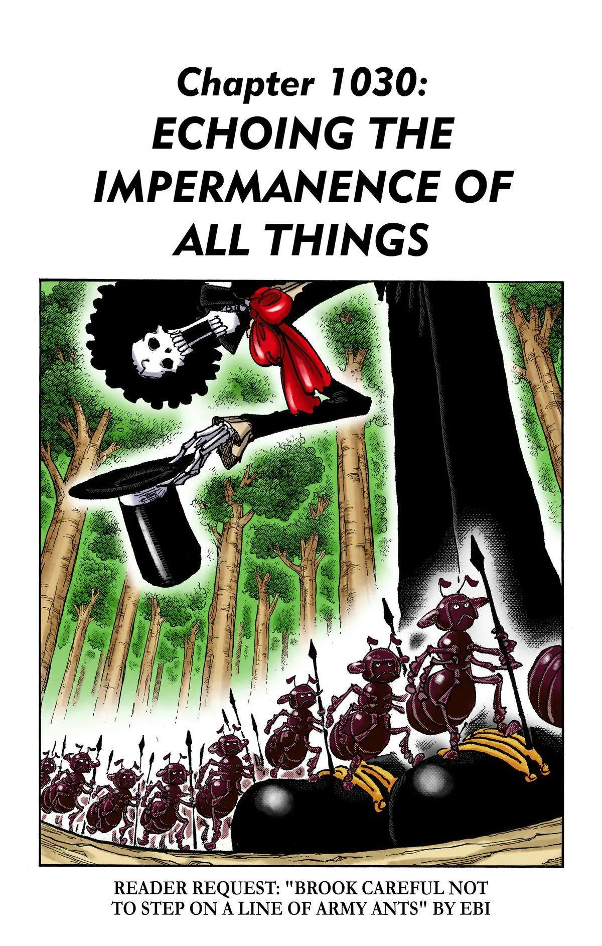 One Piece - Colored Chapter 1030 page 1