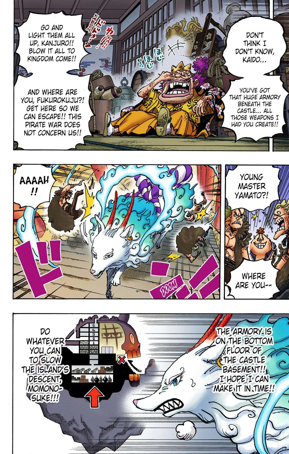 One Piece - Colored Chapter 1030 page 11