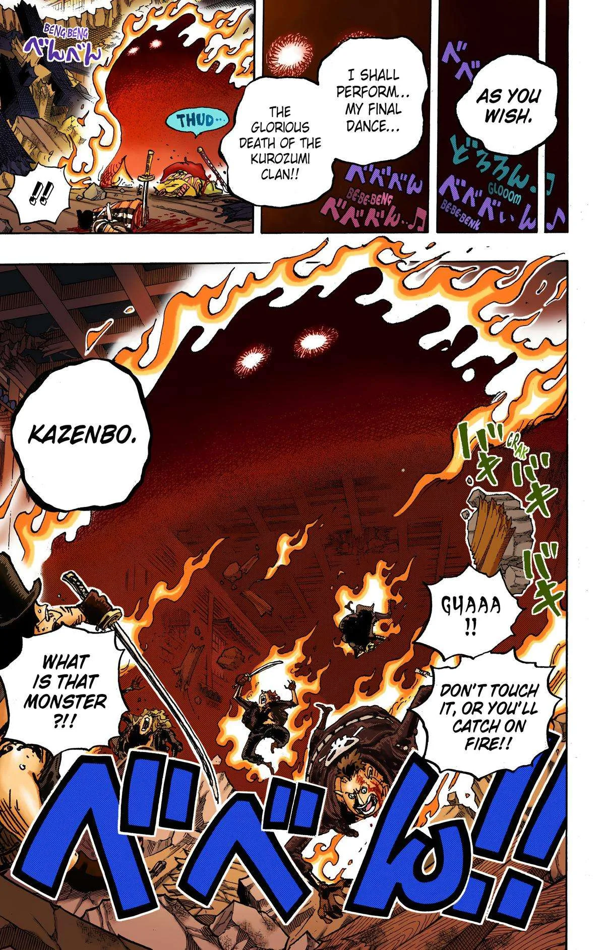 One Piece - Colored Chapter 1030 page 8