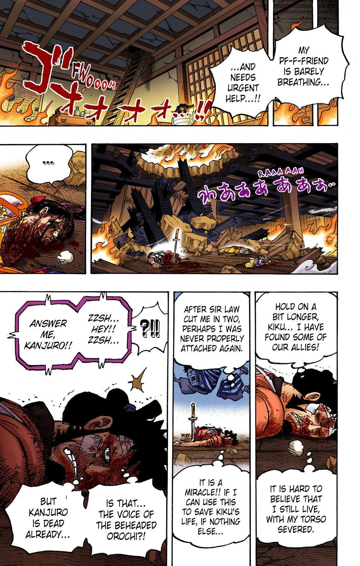 One Piece - Colored Chapter 1030 page 6