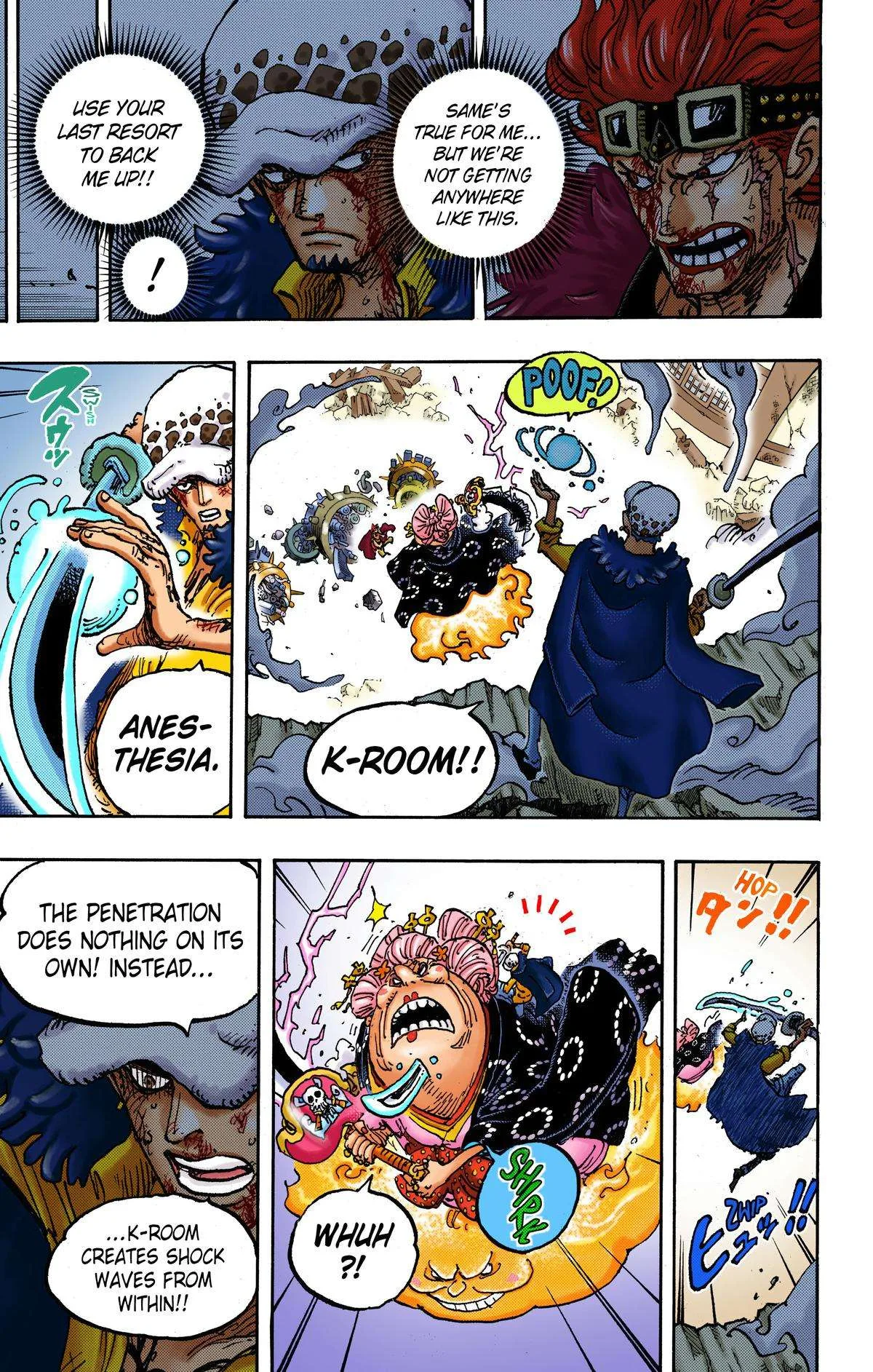 One Piece - Colored Chapter 1030 page 14