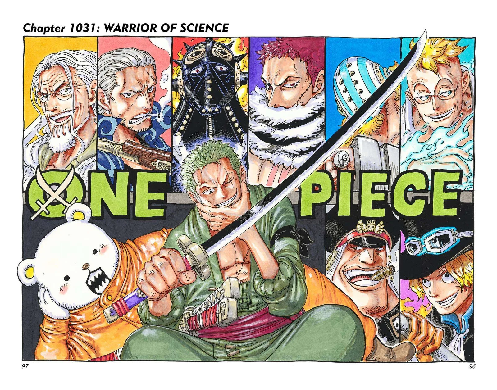 One Piece - Colored Chapter 1031 page 1