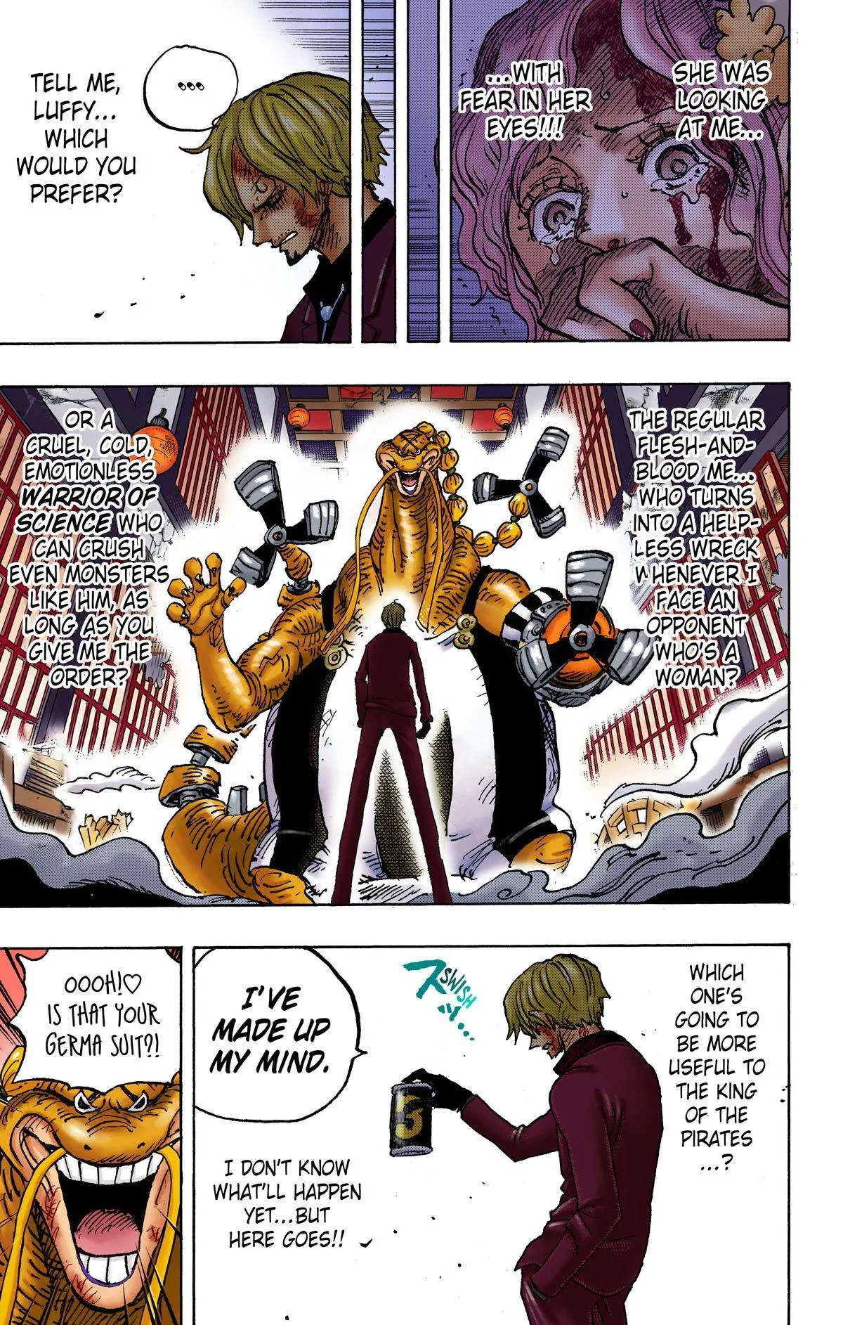 One Piece - Colored Chapter 1031 page 14