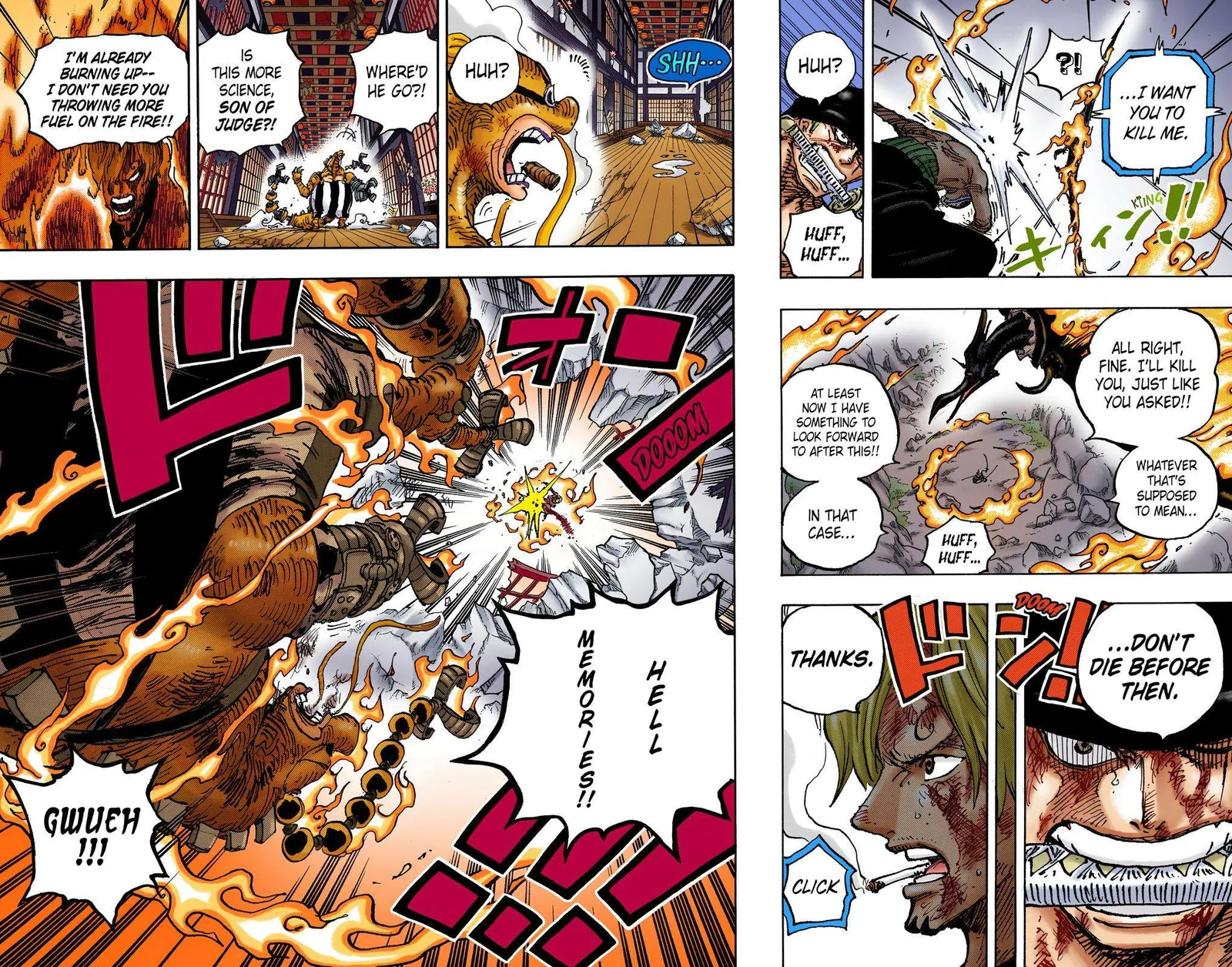 One Piece - Colored Chapter 1031 page 17