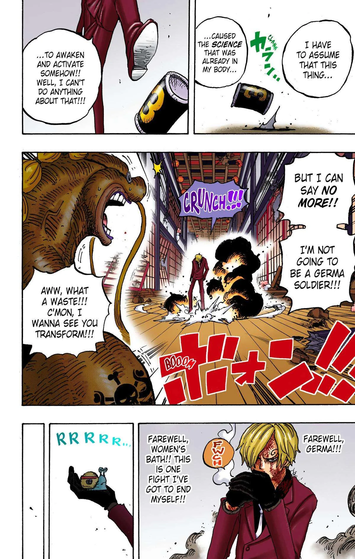 One Piece - Colored Chapter 1031 page 15