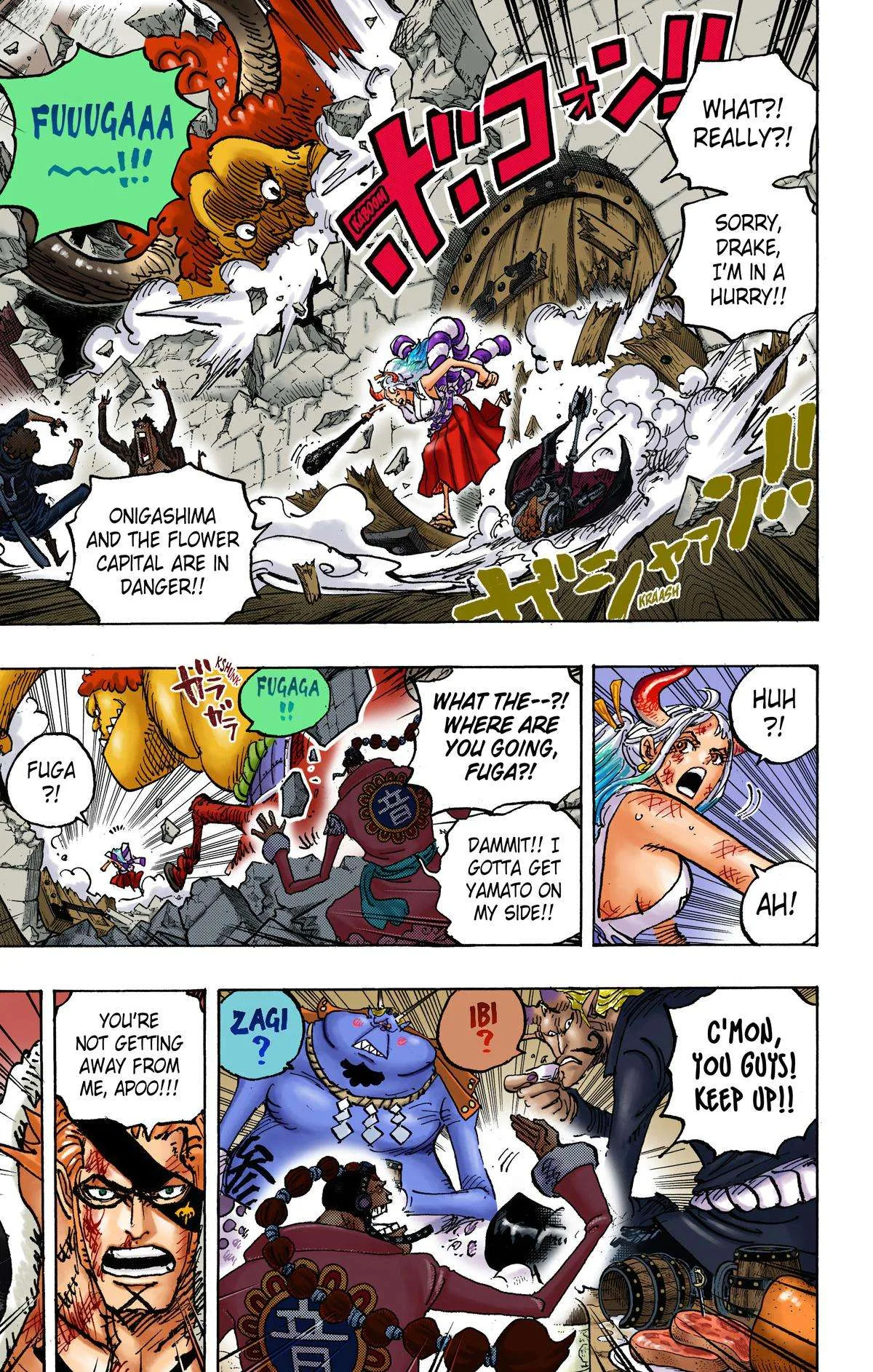 One Piece - Colored Chapter 1031 page 10