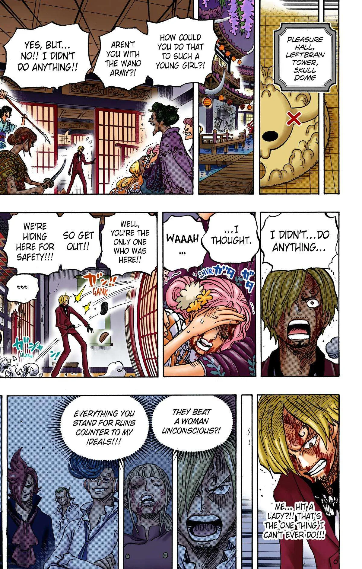 One Piece - Colored Chapter 1031 page 12