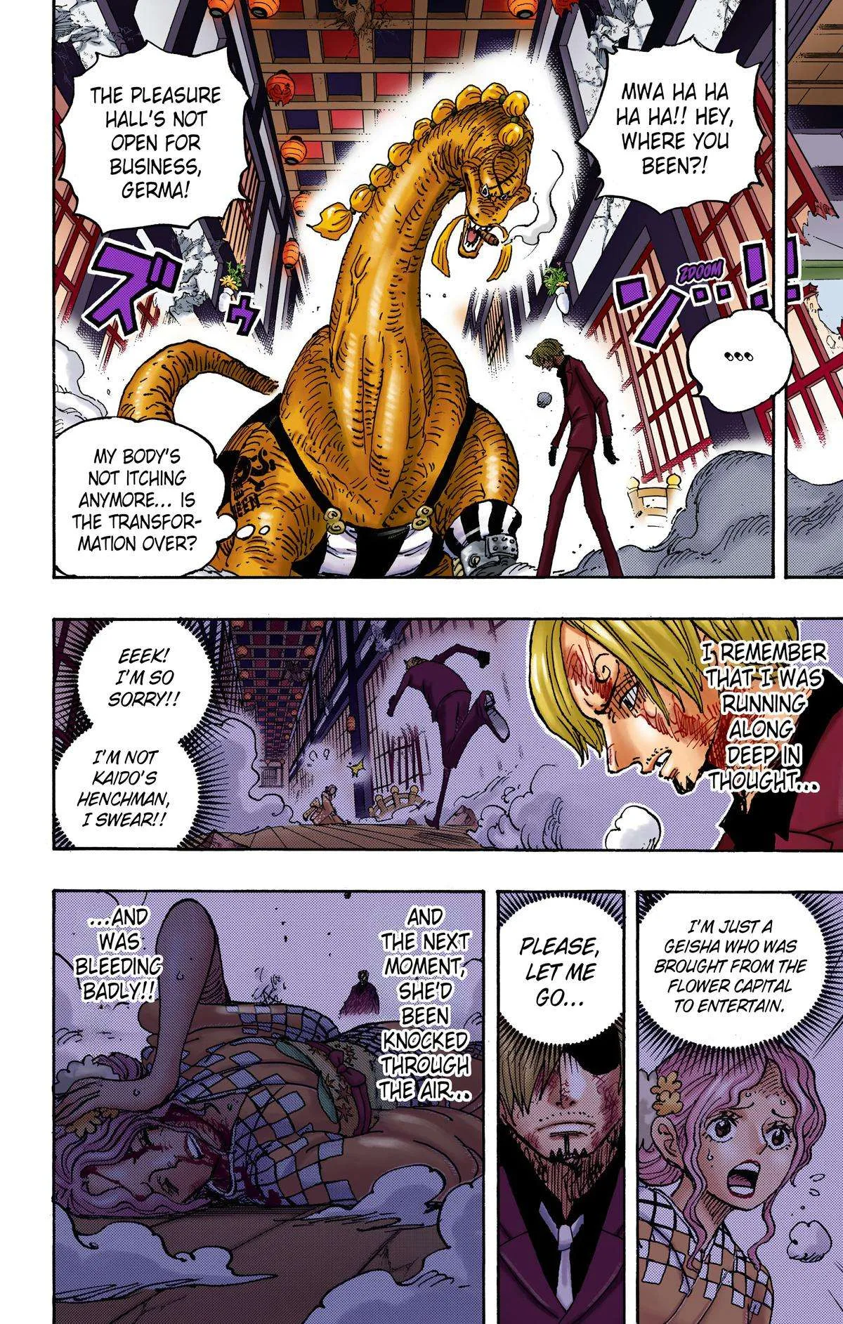 One Piece - Colored Chapter 1031 page 13