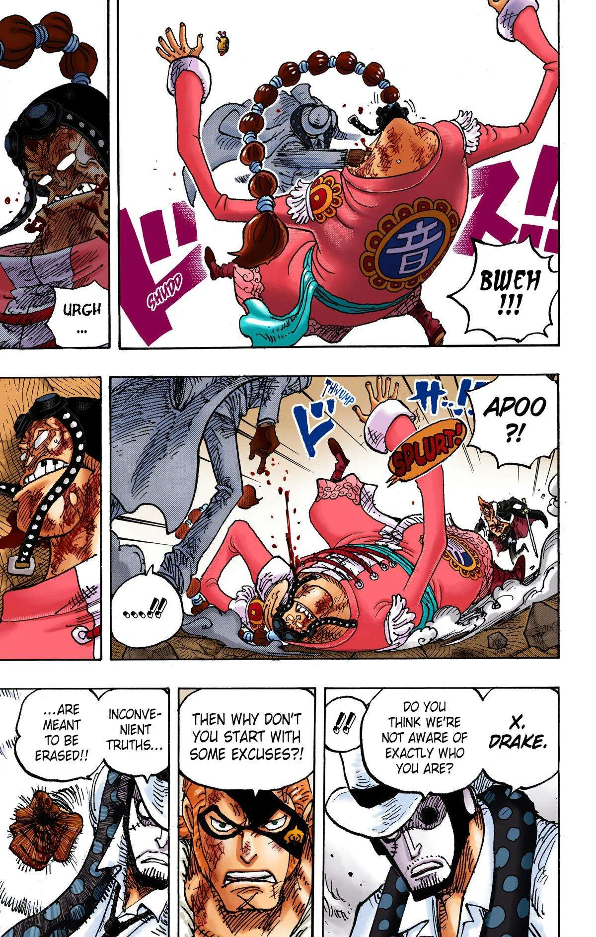 One Piece - Colored Chapter 1032 page 7