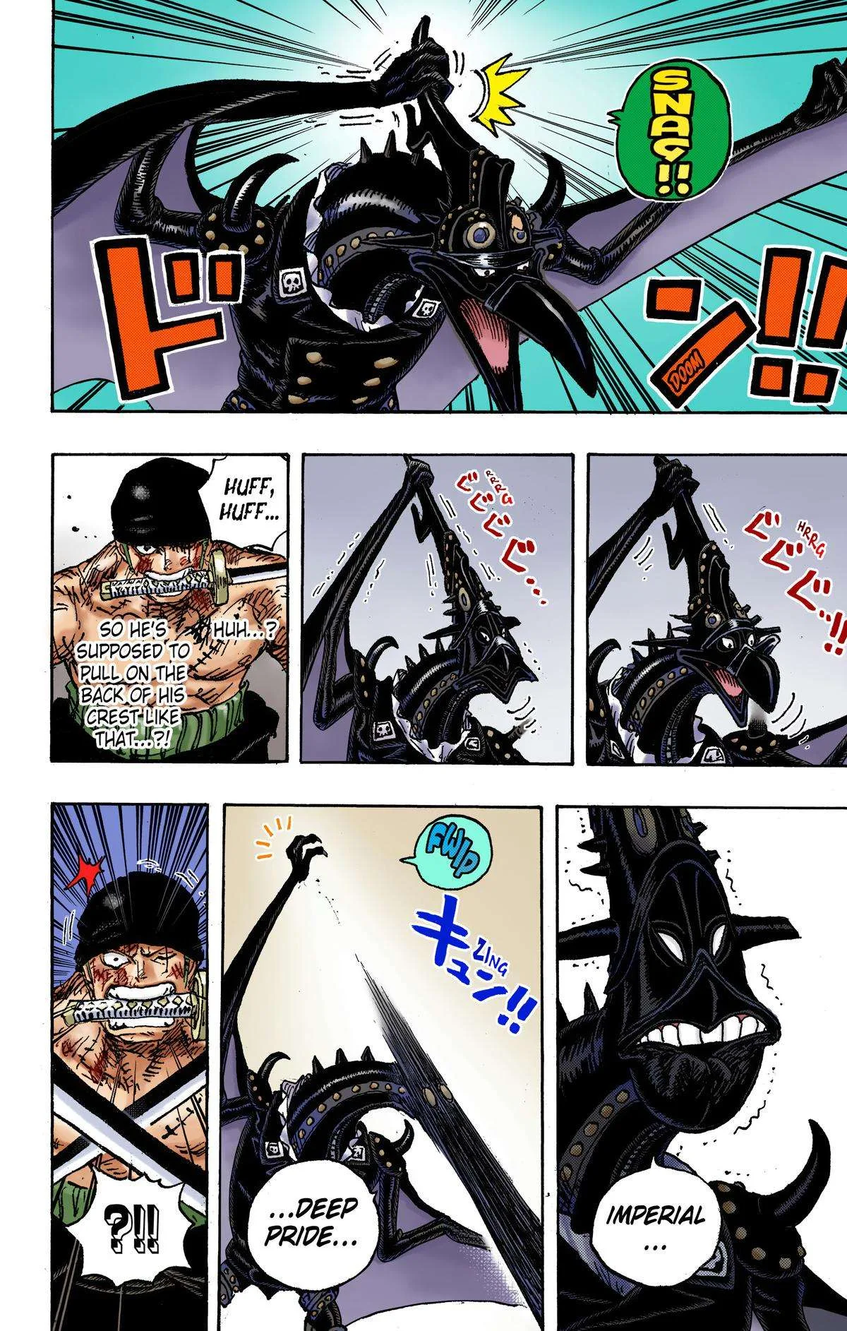 One Piece - Colored Chapter 1032 page 10