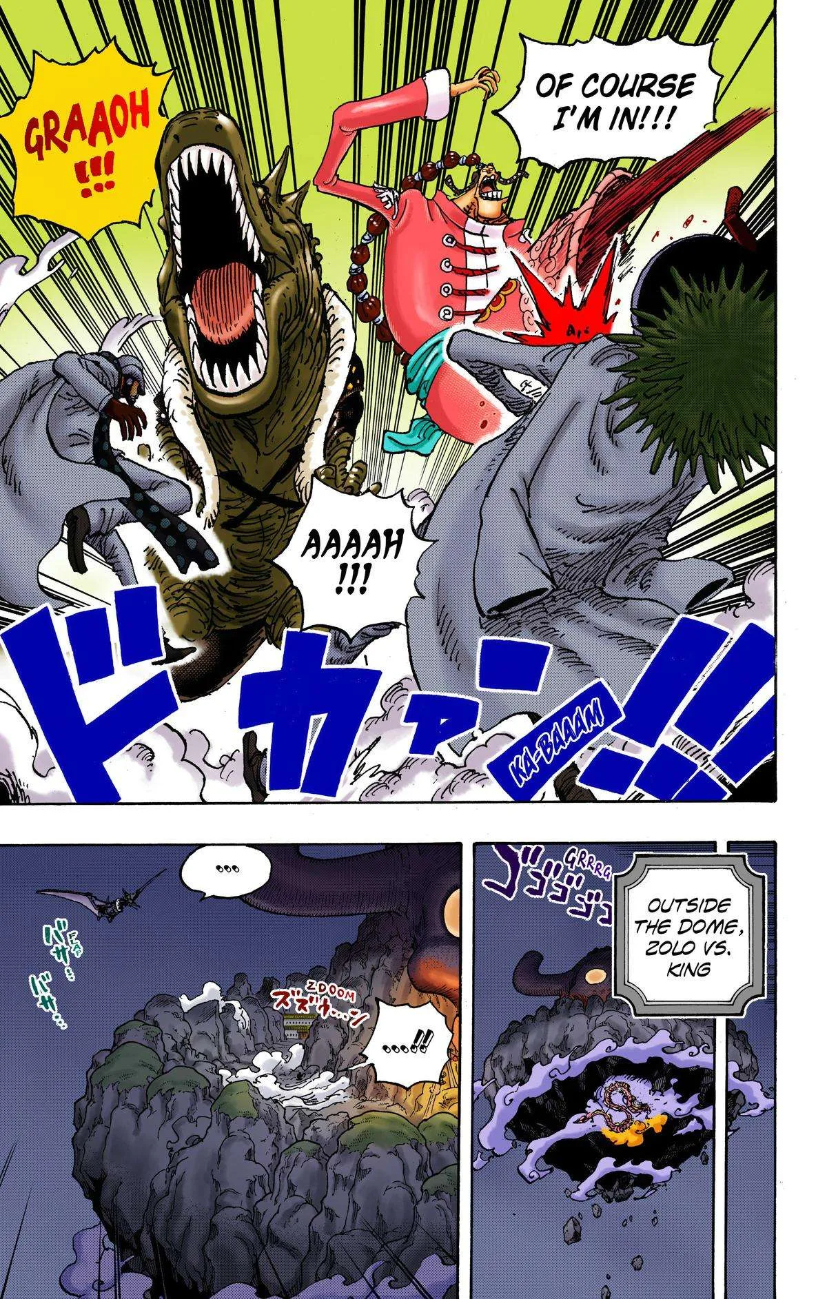 One Piece - Colored Chapter 1032 page 9