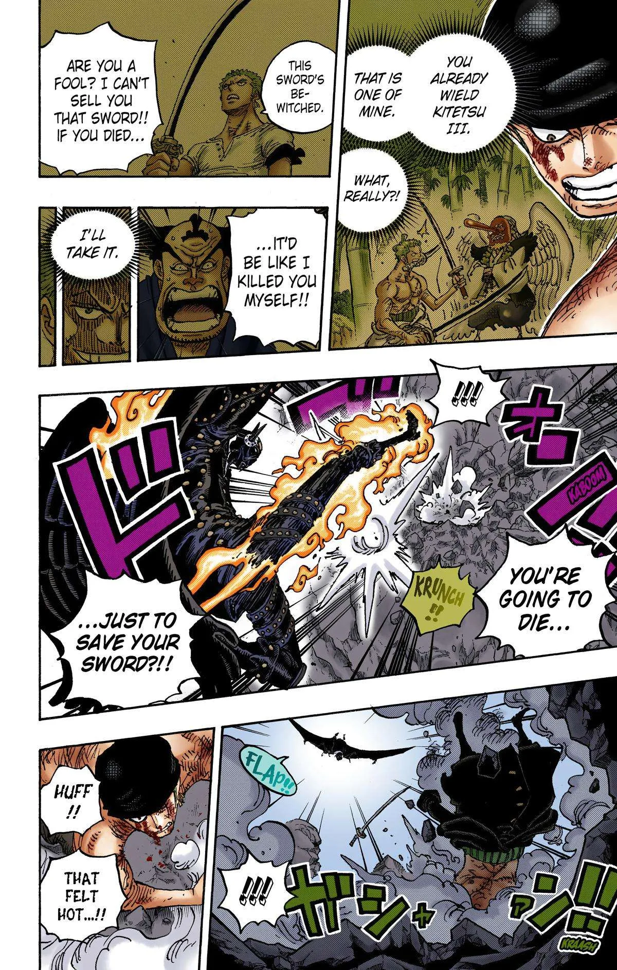 One Piece - Colored Chapter 1033 page 8