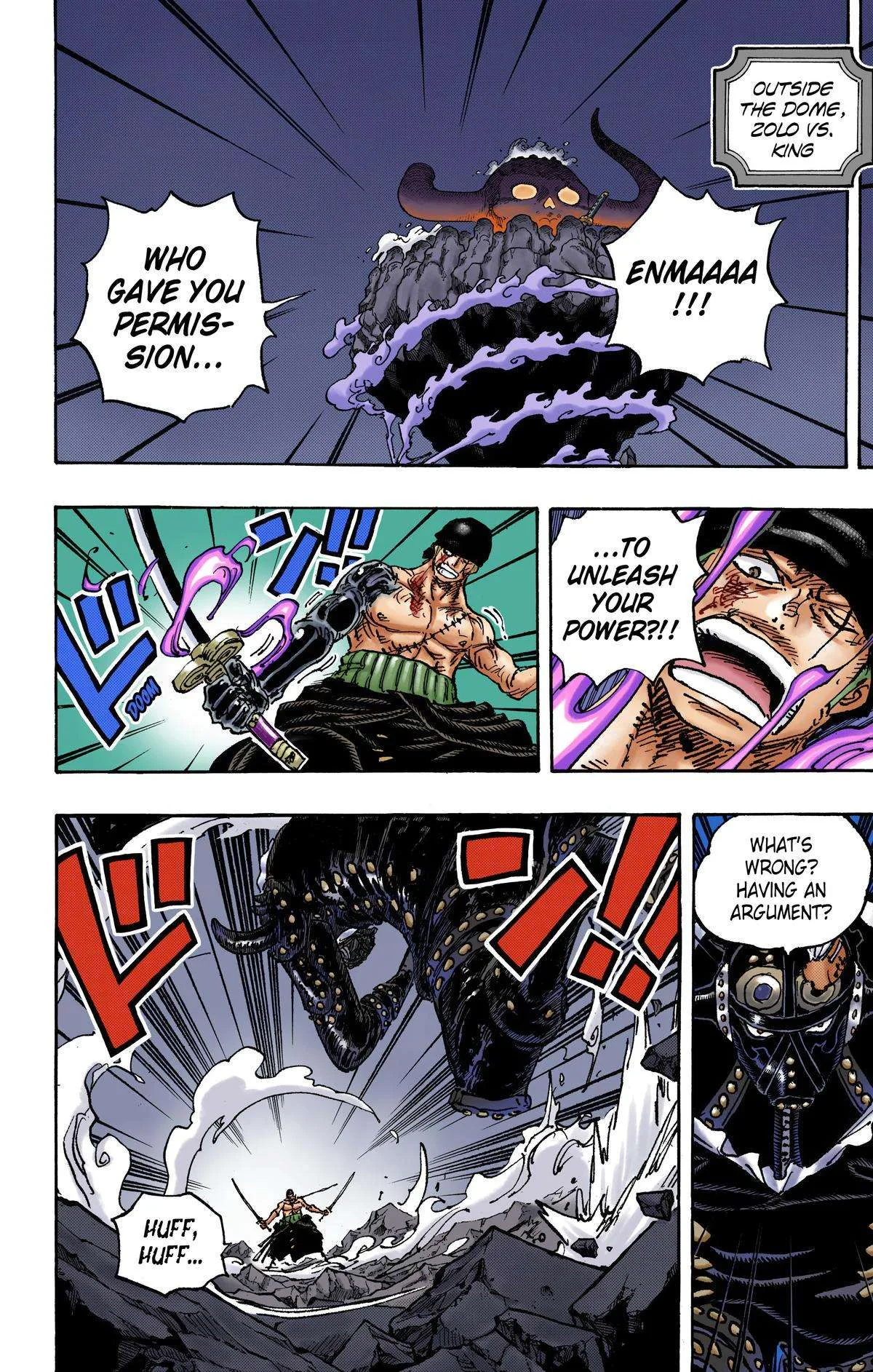 One Piece - Colored Chapter 1033 page 2