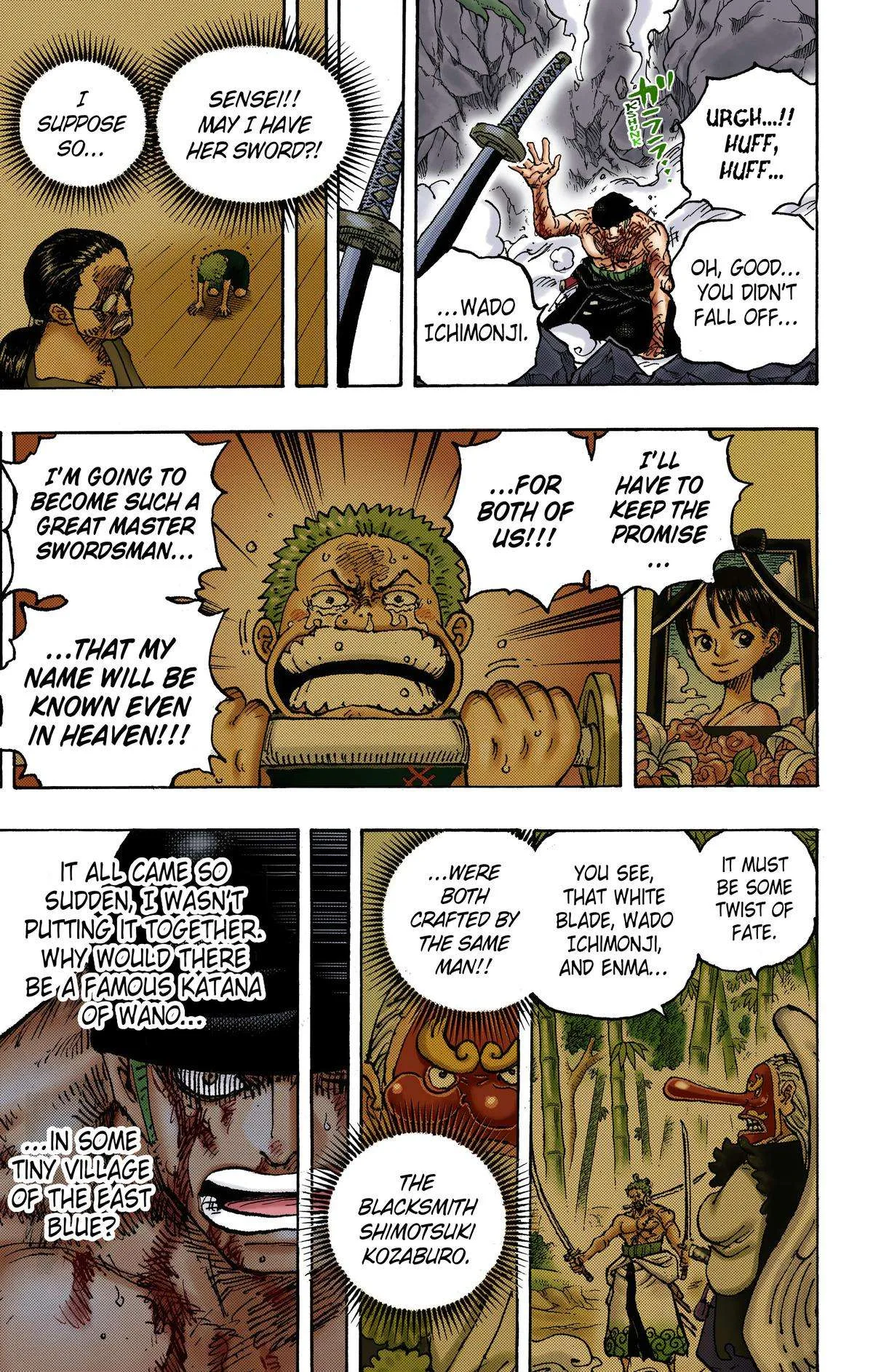 One Piece - Colored Chapter 1033 page 9