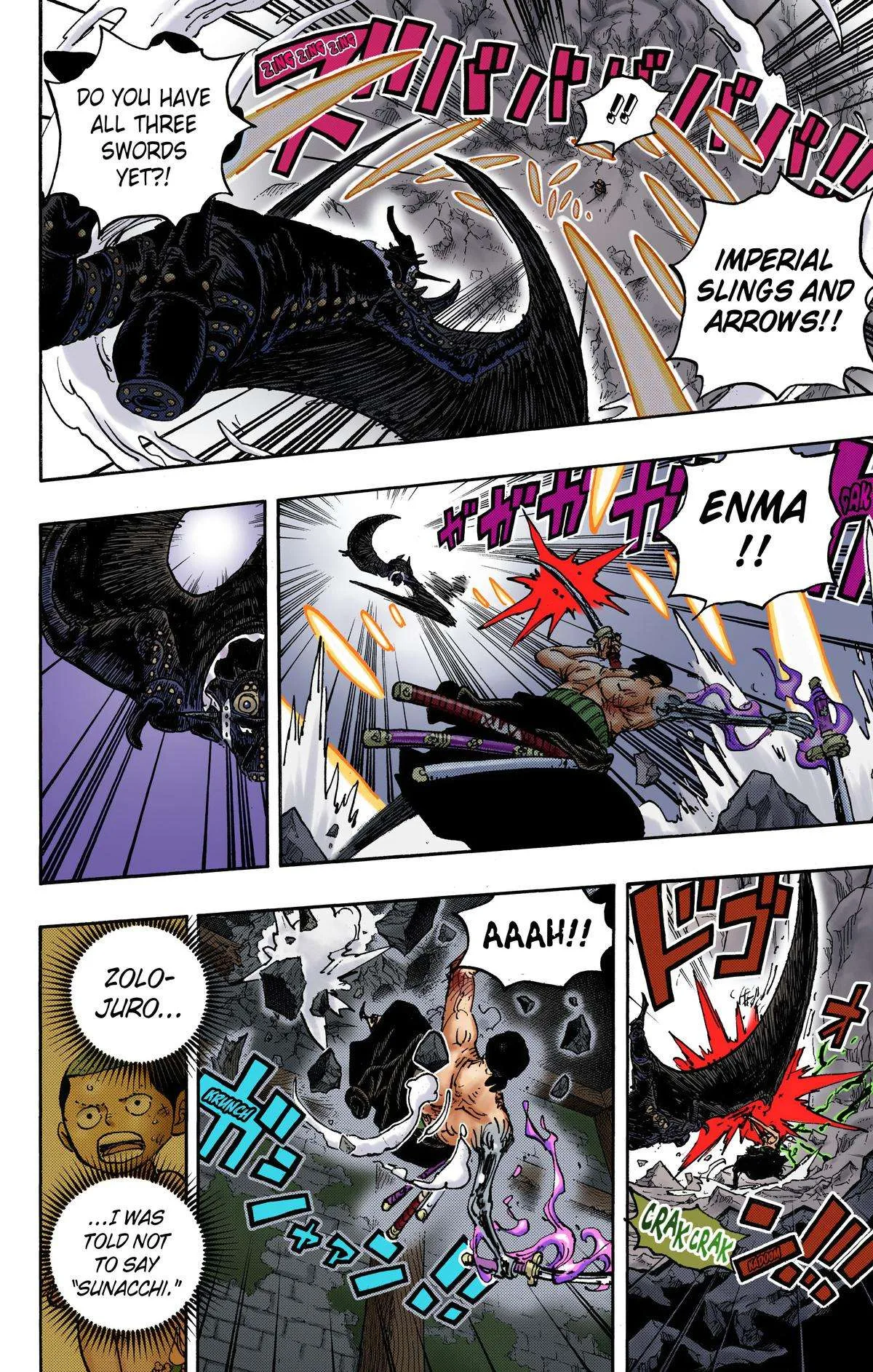 One Piece - Colored Chapter 1033 page 10