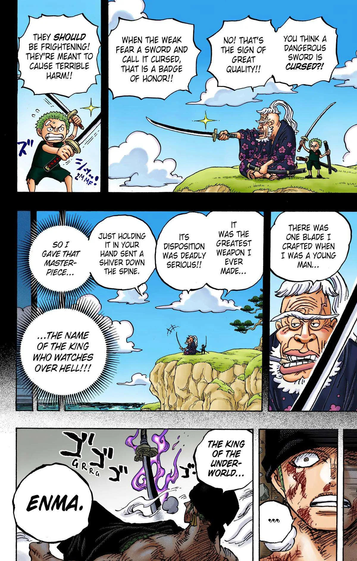 One Piece - Colored Chapter 1033 page 14