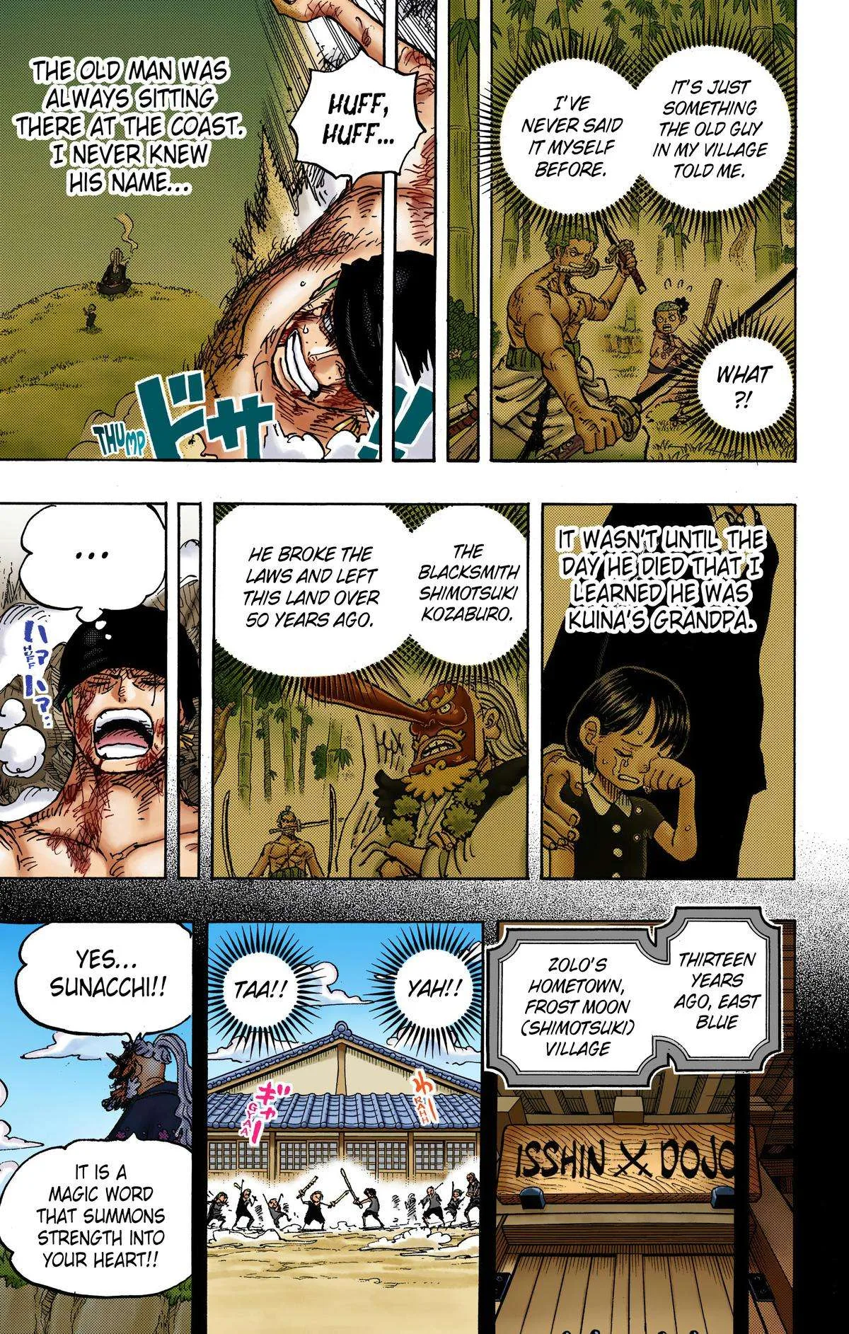 One Piece - Colored Chapter 1033 page 11