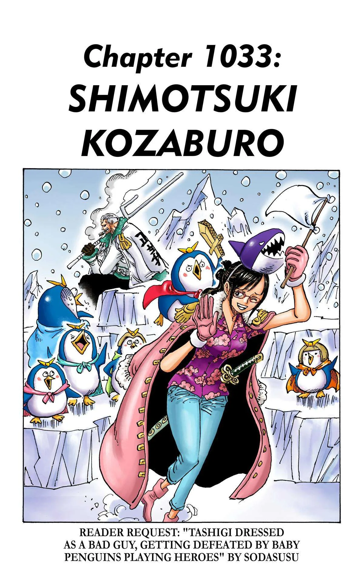 One Piece - Colored Chapter 1033 page 1