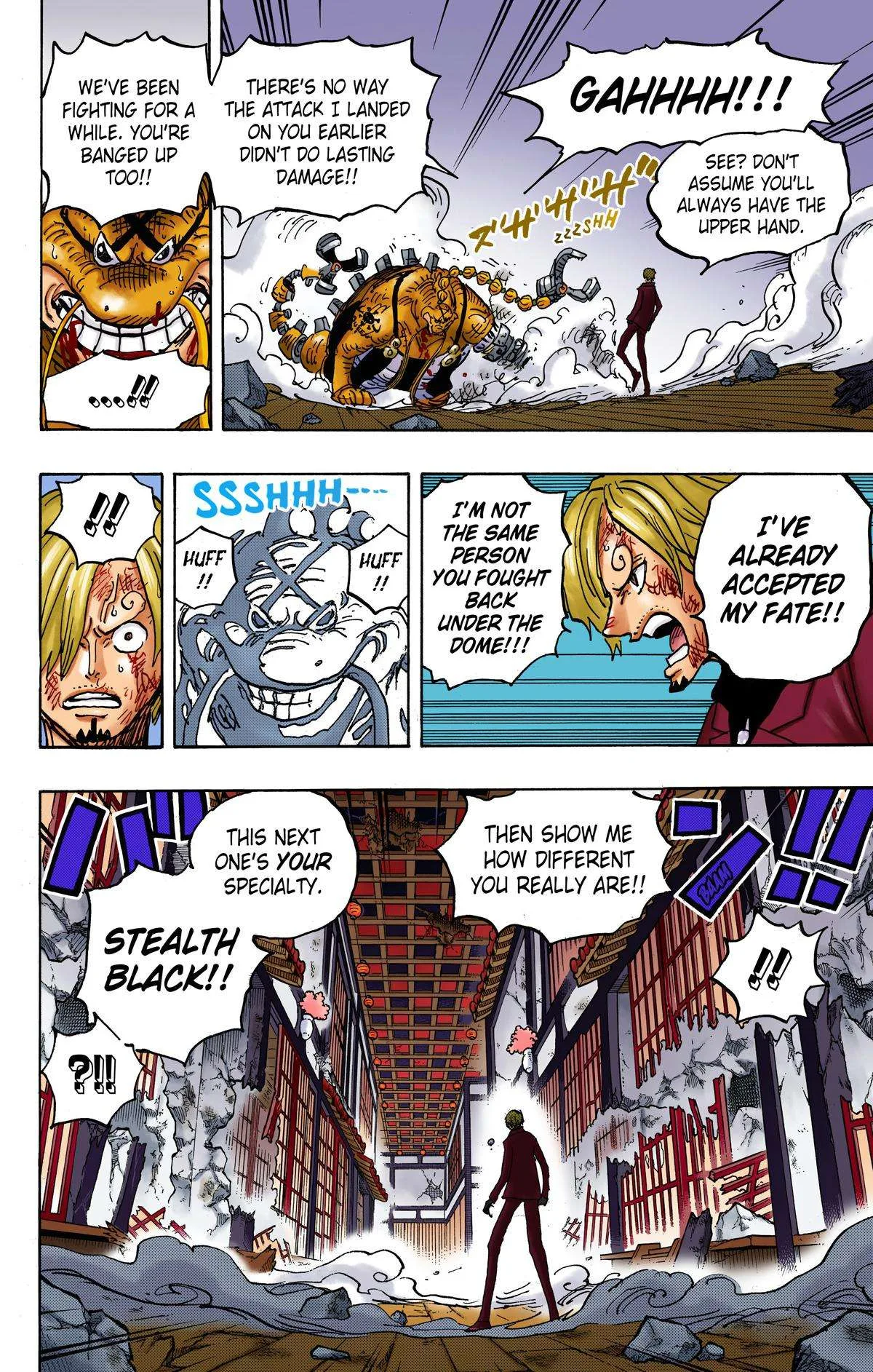 One Piece - Colored Chapter 1034 page 9