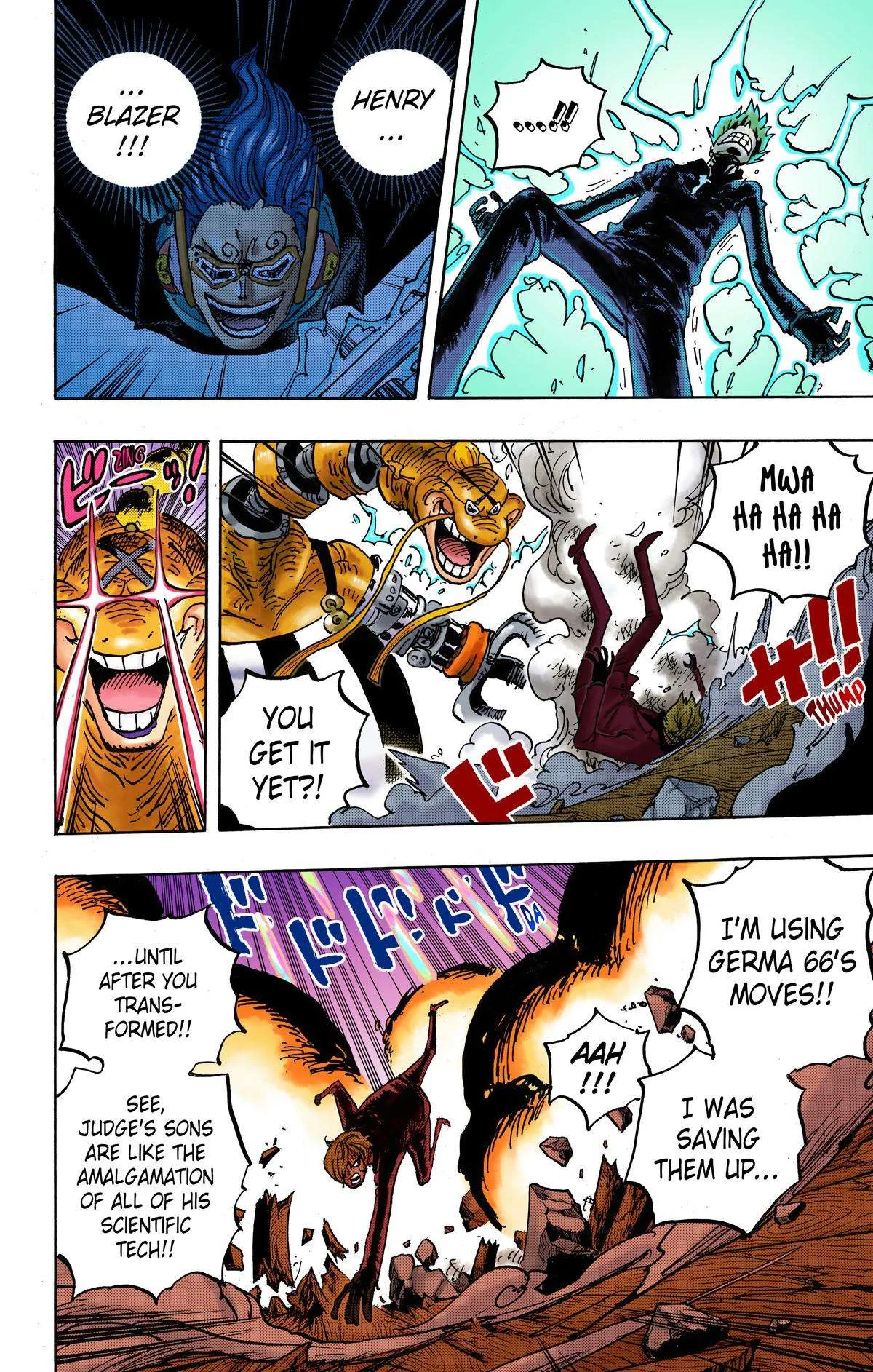 One Piece - Colored Chapter 1034 page 6