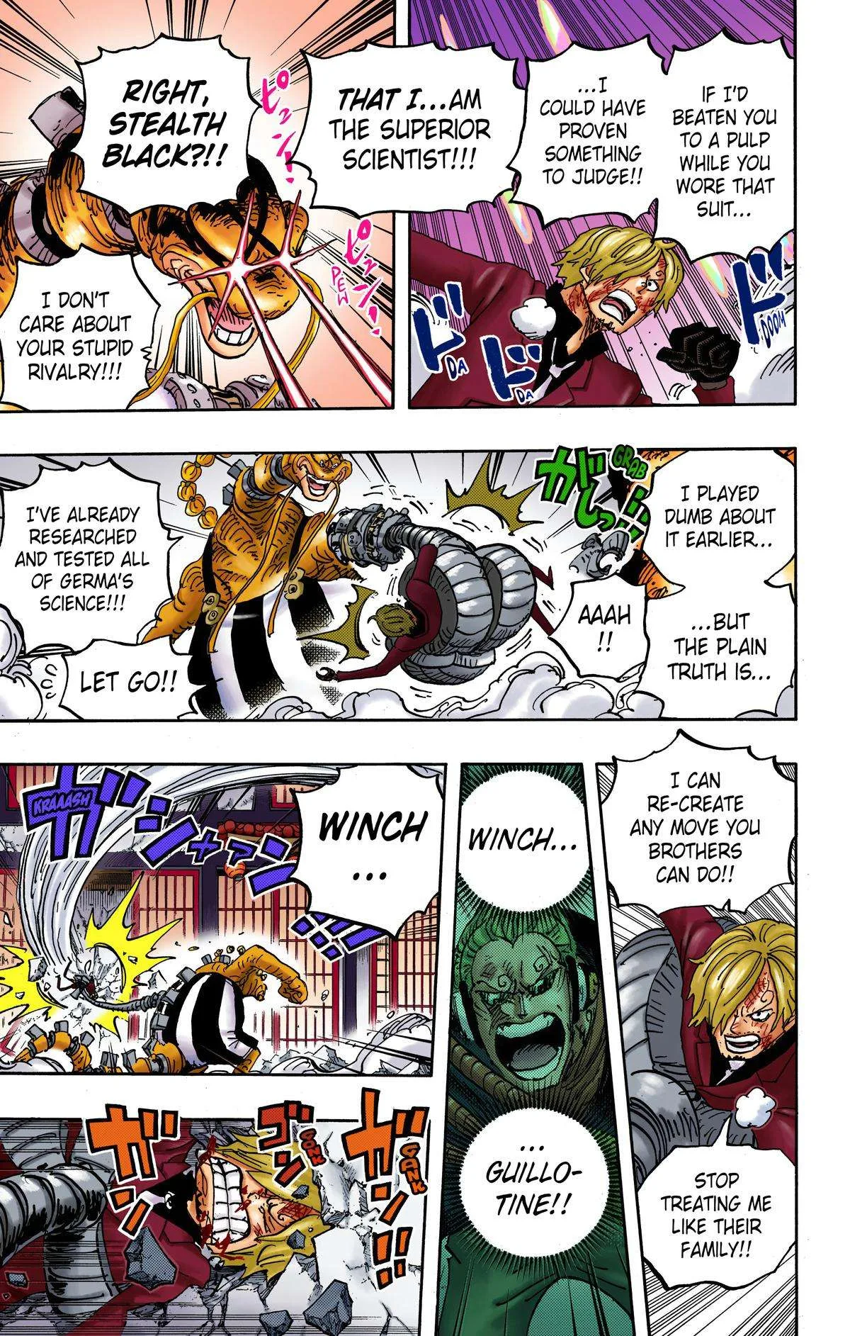 One Piece - Colored Chapter 1034 page 7