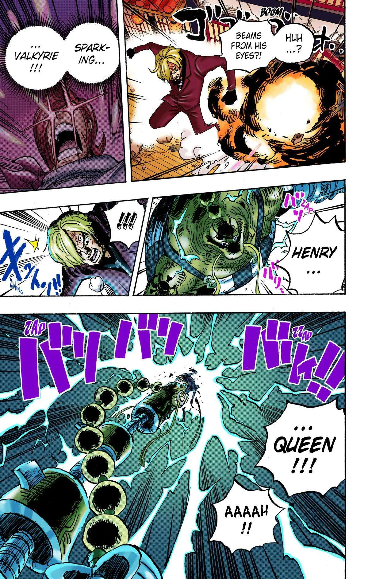 One Piece - Colored Chapter 1034 page 5