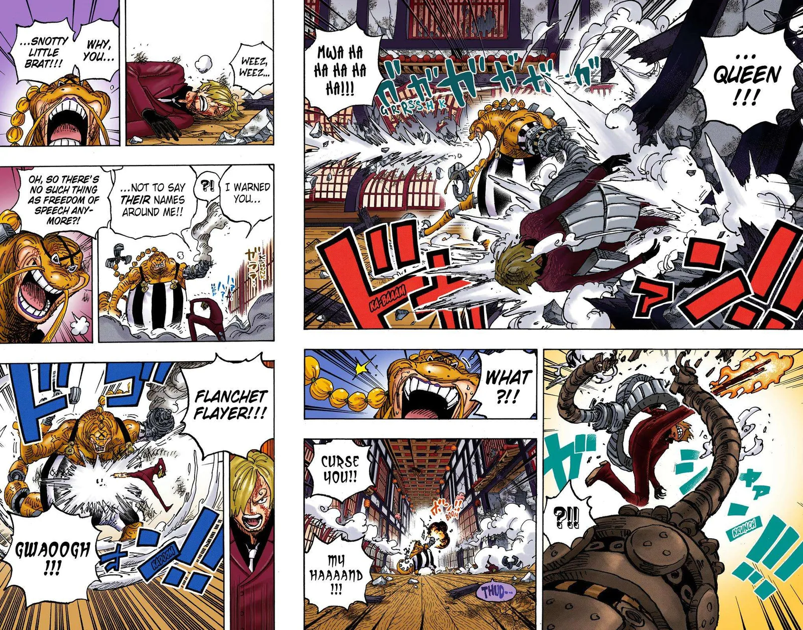 One Piece - Colored Chapter 1034 page 8