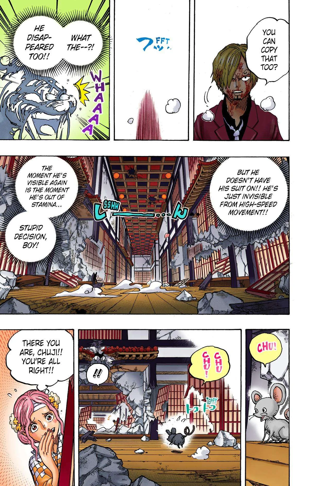 One Piece - Colored Chapter 1034 page 10
