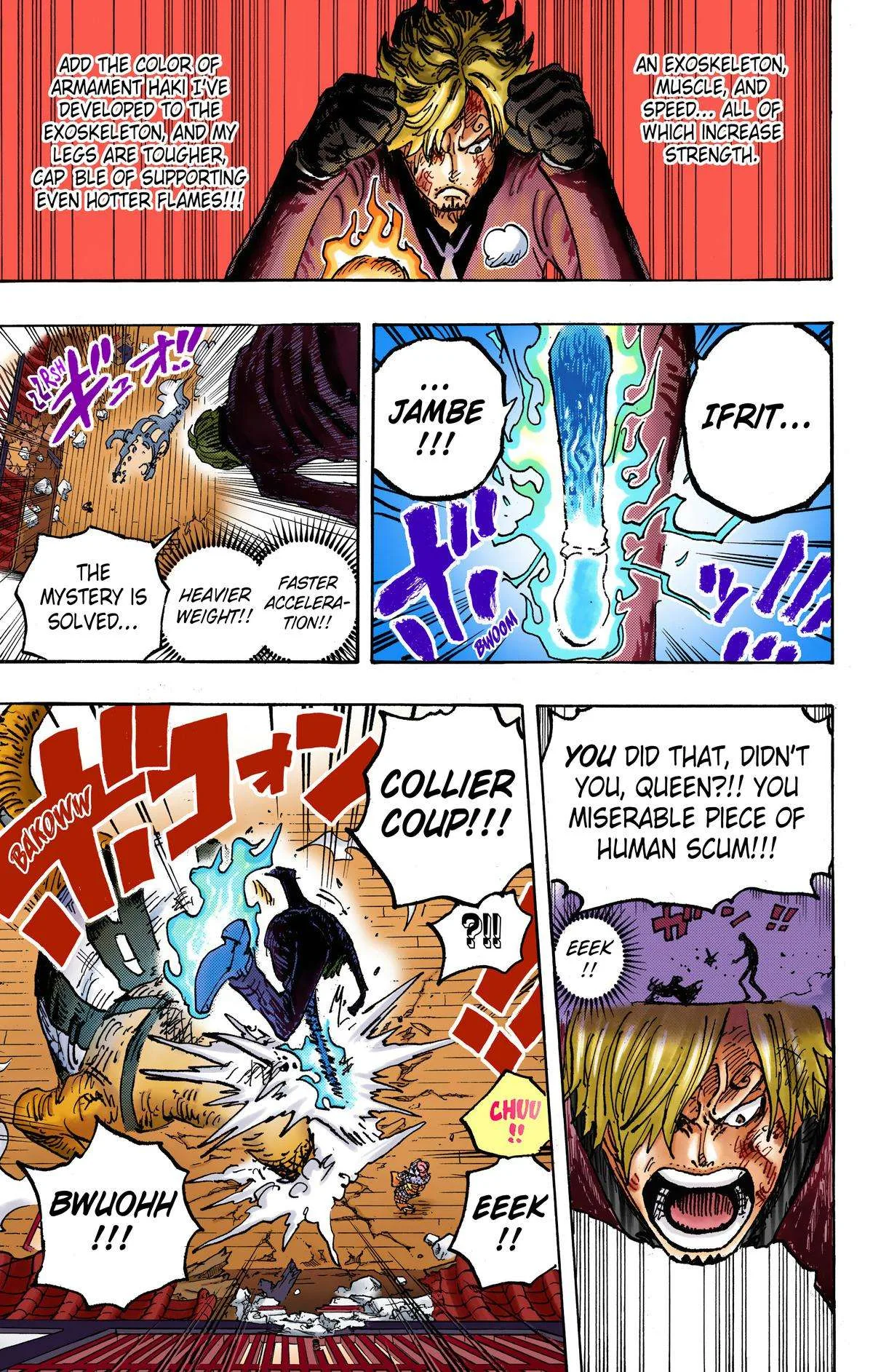 One Piece - Colored Chapter 1034 page 12