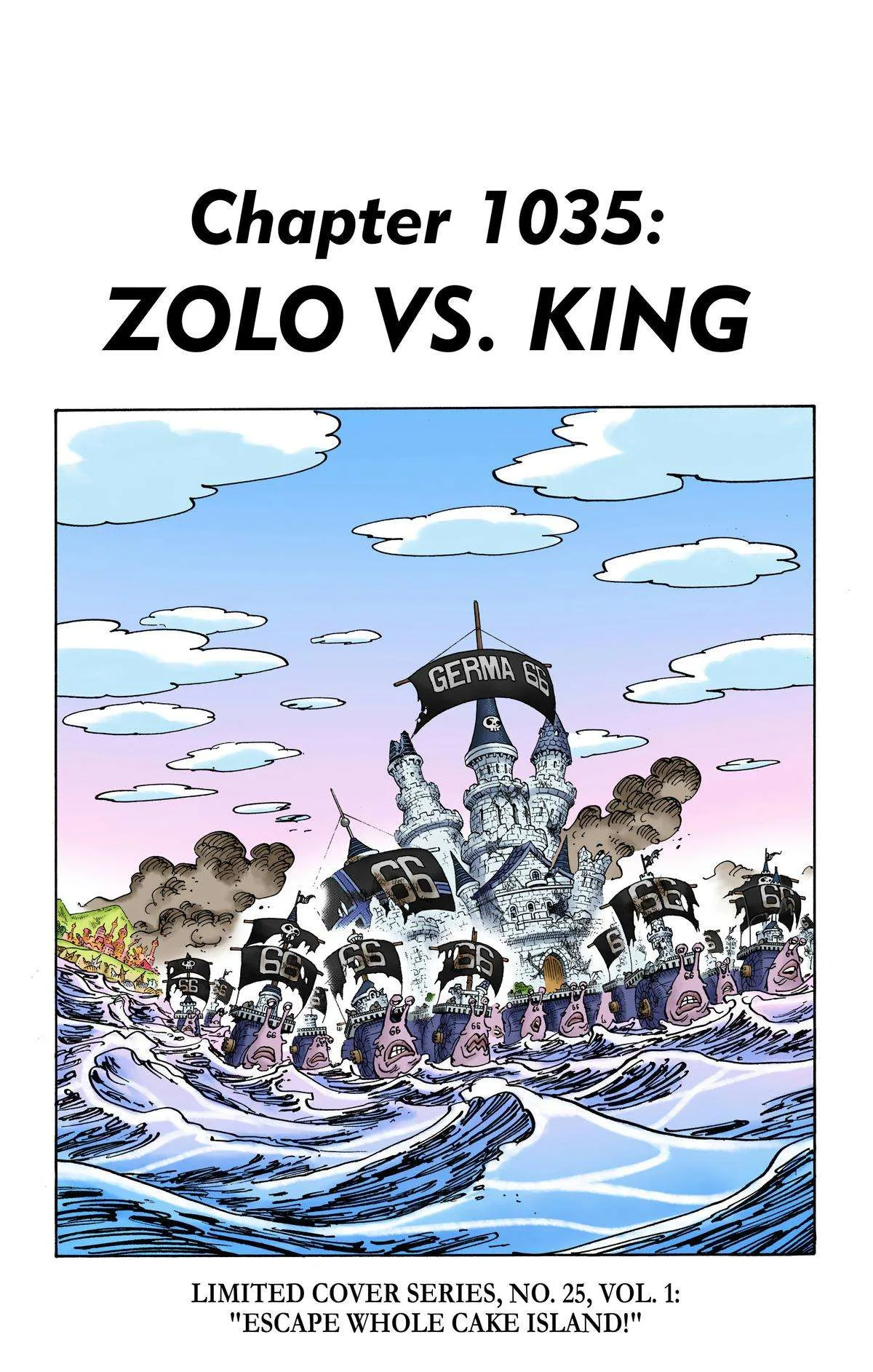 One Piece - Colored Chapter 1035 page 1